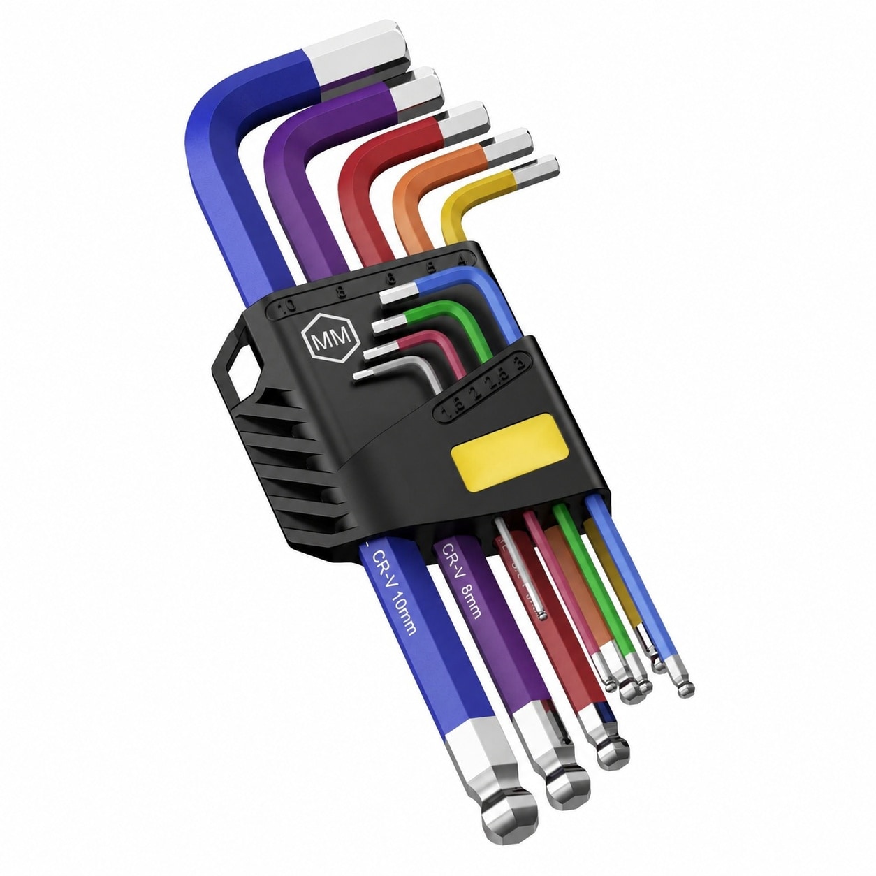 Linder Group Inc Hex Key Set 9 pcs Metric Allen Wrench Set 1 5 to 10 mm ...