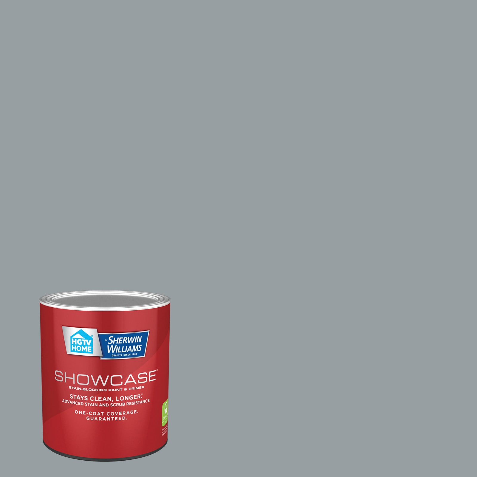 HGTV HOME by Sherwin-Williams 4007-1C-935219 Showcase Flat Winter Flannel 4007-1C Acrylic Interior Paint Paint + Primer ( 1-quart )