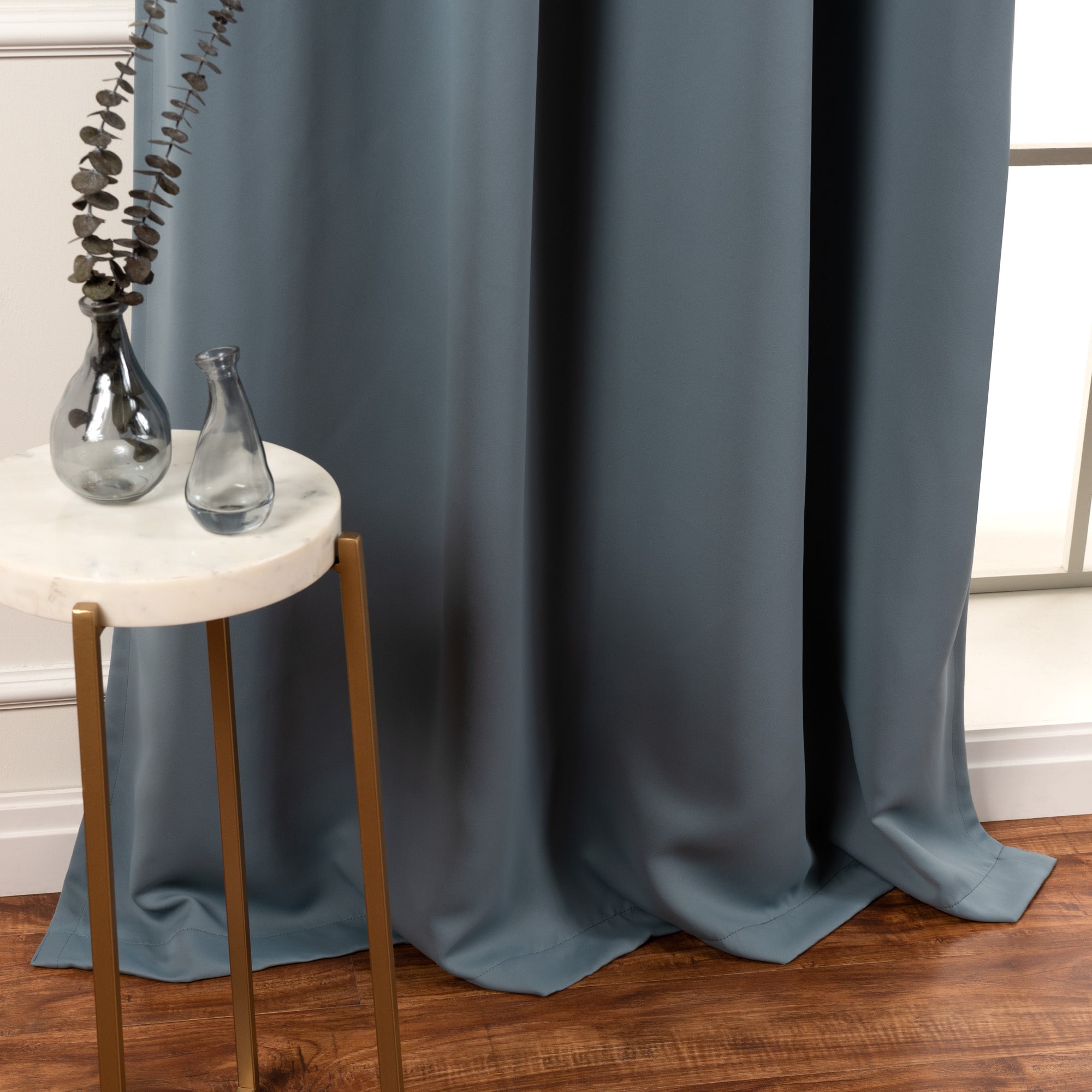 Best Home Fashion SOLID-72-MINGREEN curtains - View #6