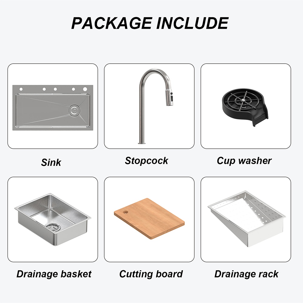 Homsee C-KF510015-02 Kitchen-Sinks - View #14