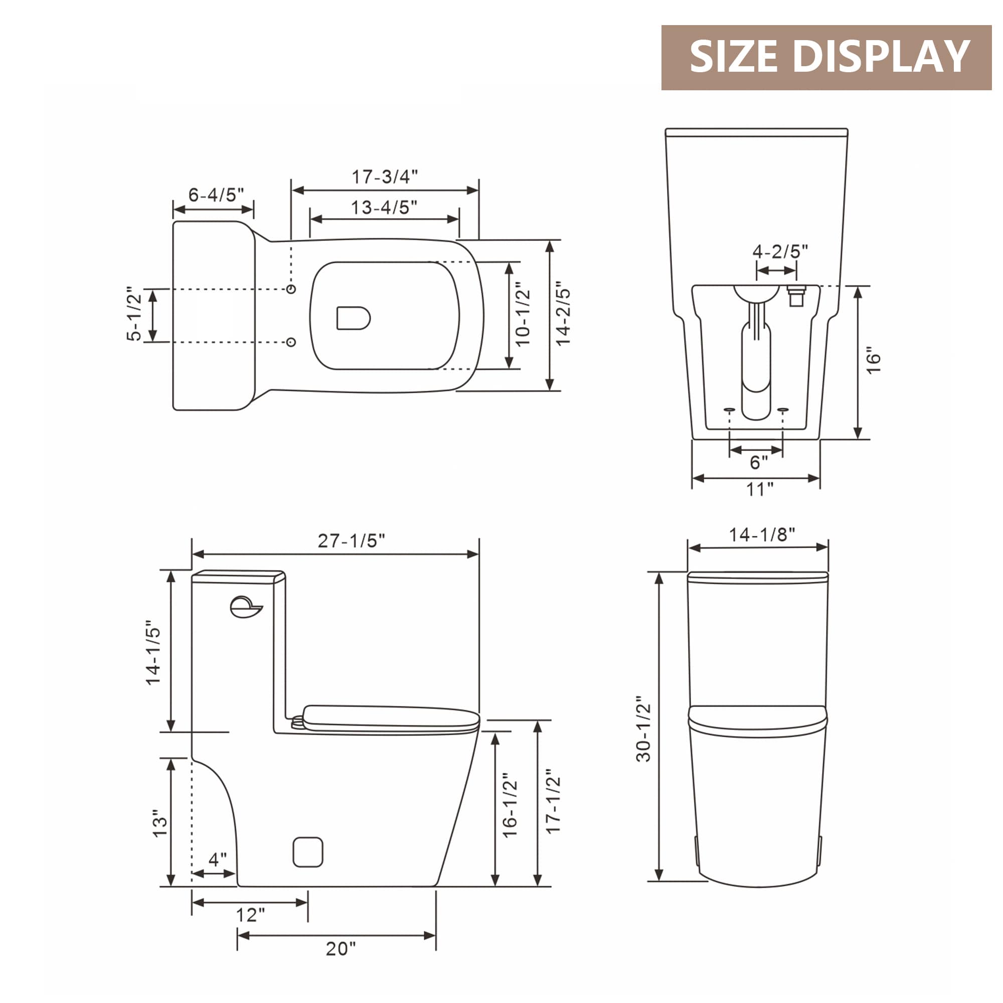 Lordear LD-MGMC015 toilets - View #6