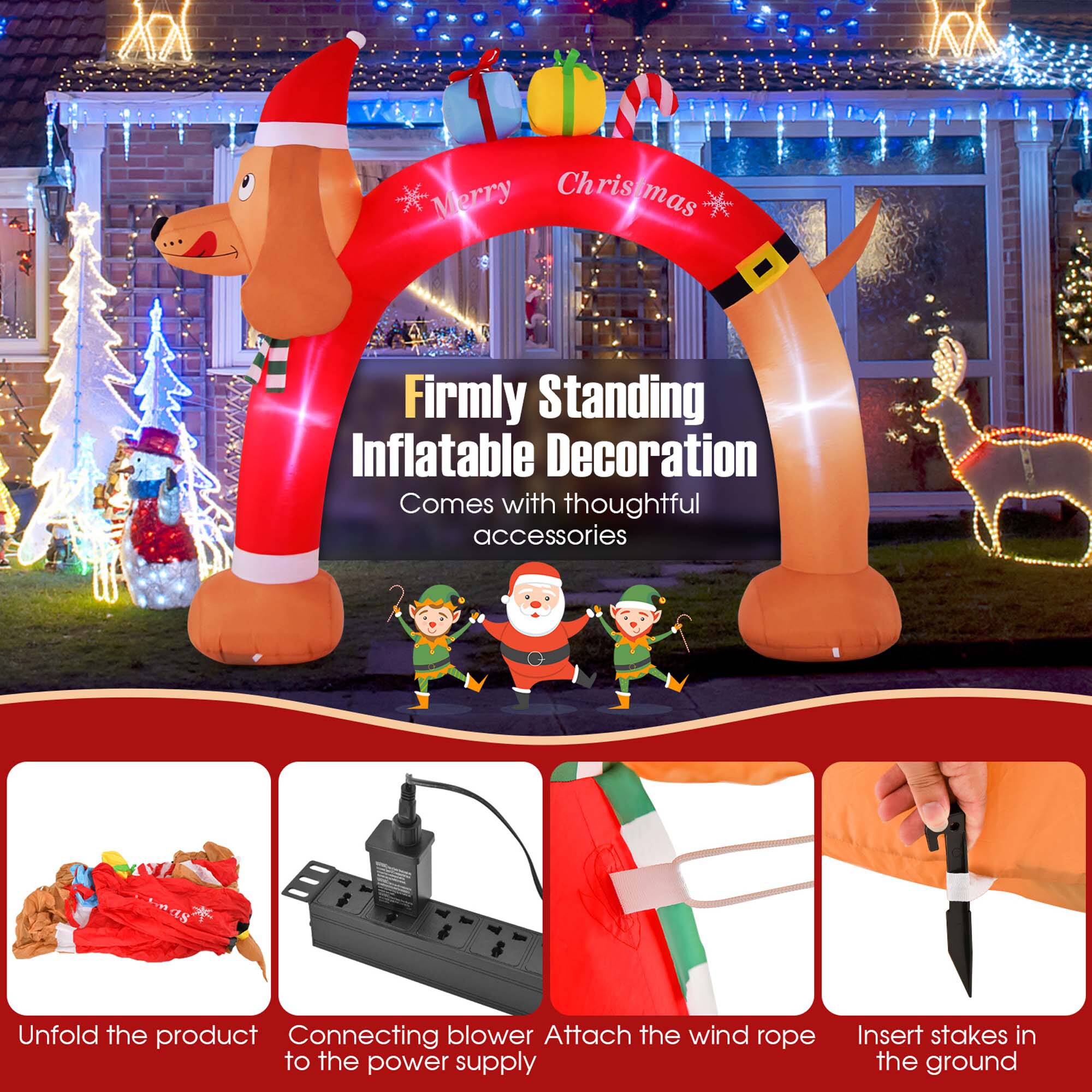 Costway LWS00806 Christmas-Inflatables - View #5
