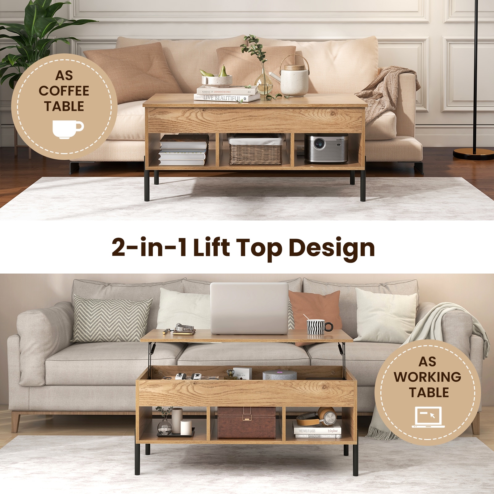 Fenbeli QLLSFENH568 Coffee-Tables - View #7