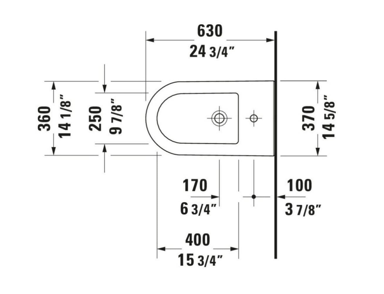 Duravit 2251100000 bidets - View #3