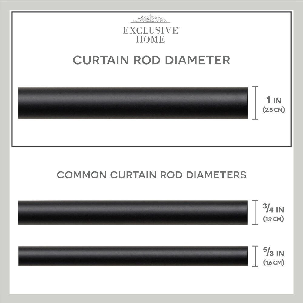 Exclusive Home ER1005-03 3672 Curtain-Rods - View #3