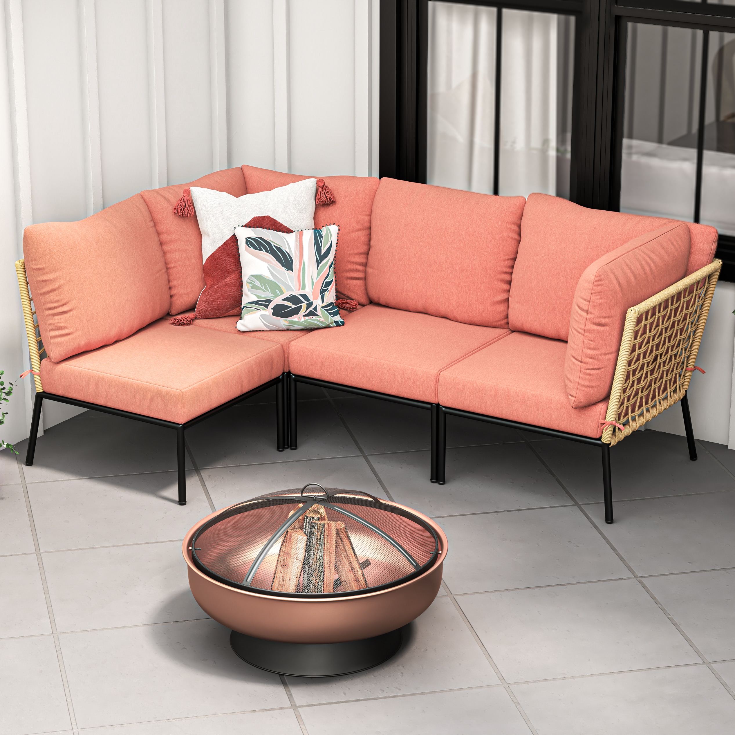 Origin 21 OFW402R Outdoor-Woodburning-Firepits - View #2