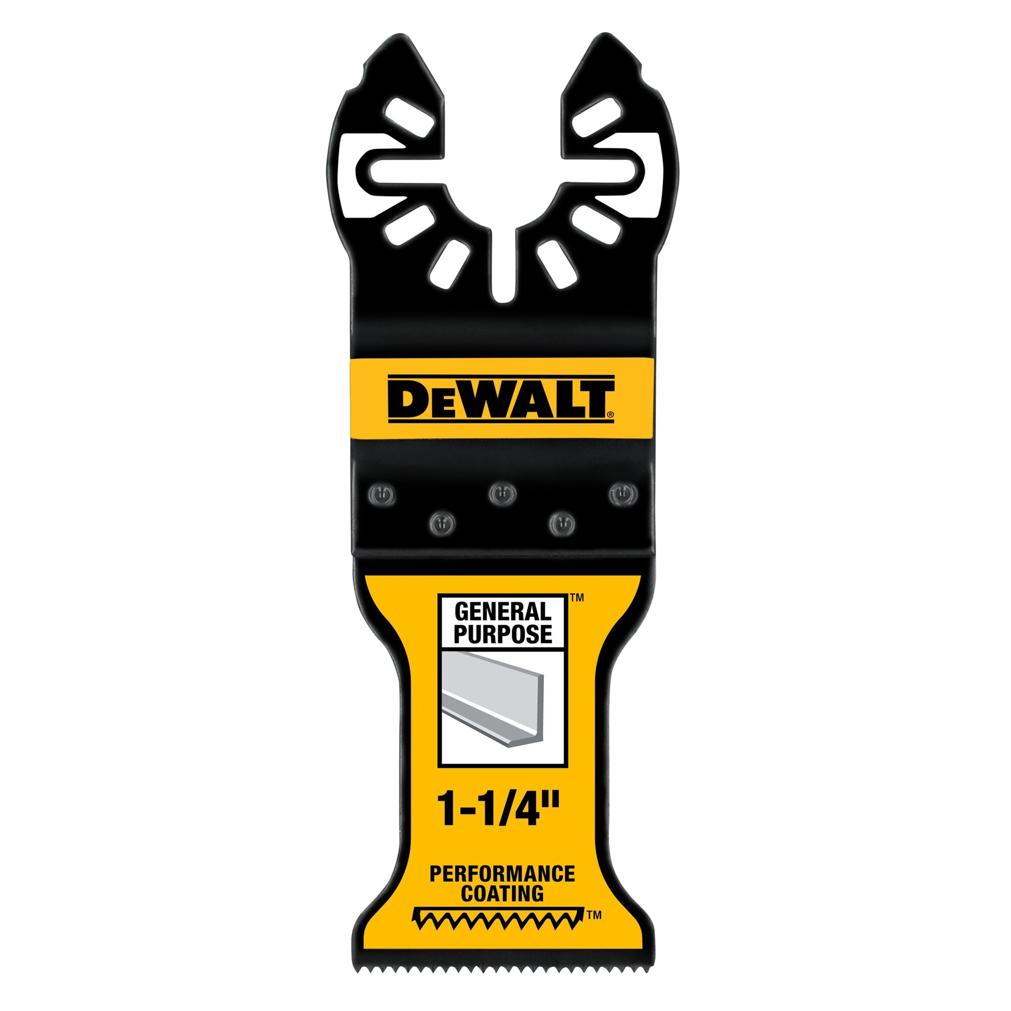 DEWALT Titanium Nitride Coated Hss Oscillating Tool Blade