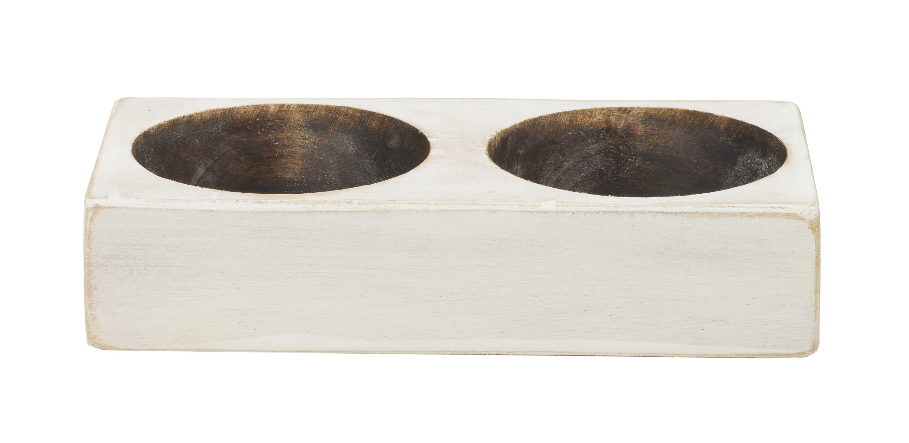 Luxury Living Furniture Handcrafted Rustic White Wood Votive Candle Holder,  5.5-in H, Classical Design, Perfect for Any Occasion, Durable and Timeless  Style in the Candle Holders department at