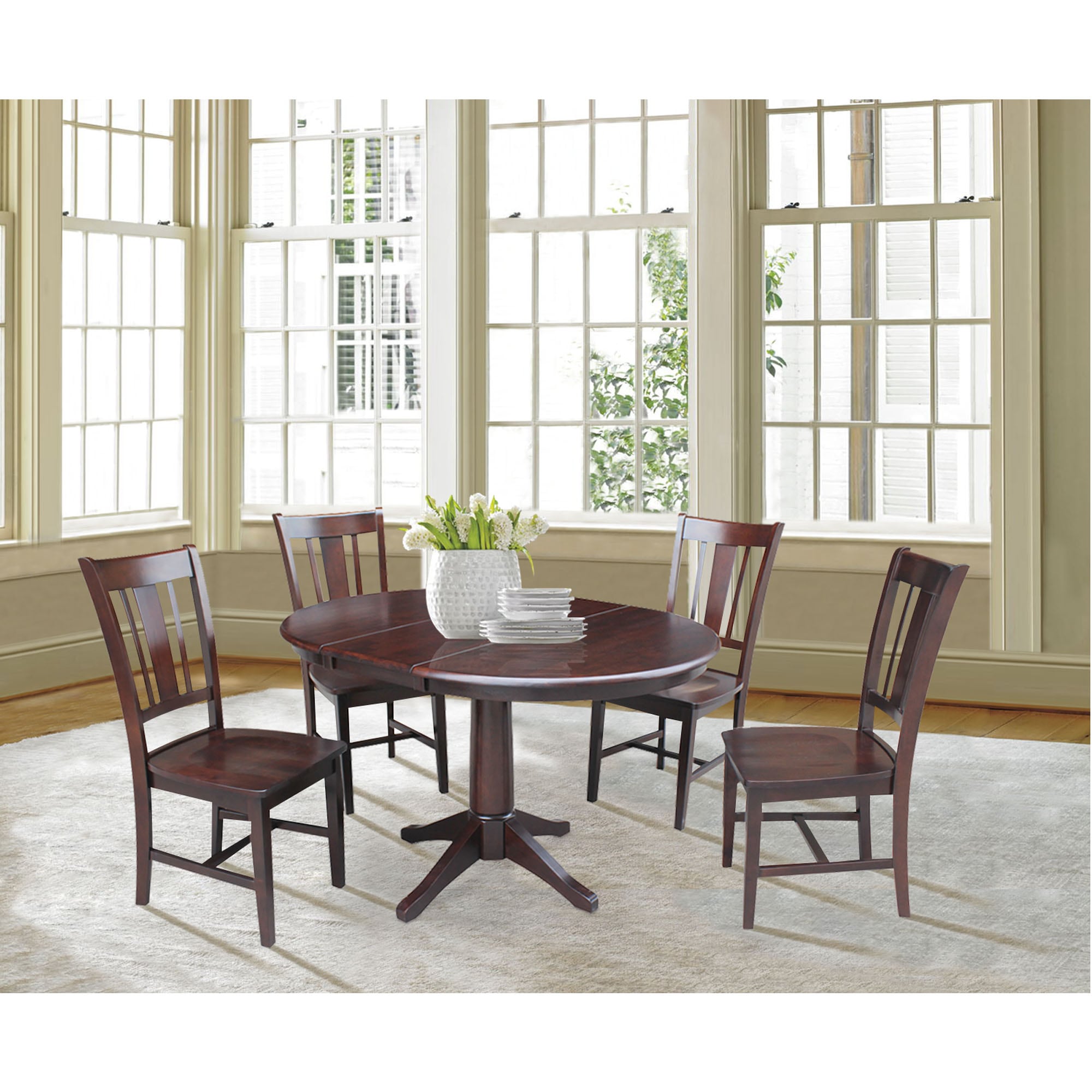 International Concepts K15-36RXT-27B-C10-4 Dining-Sets - View #2