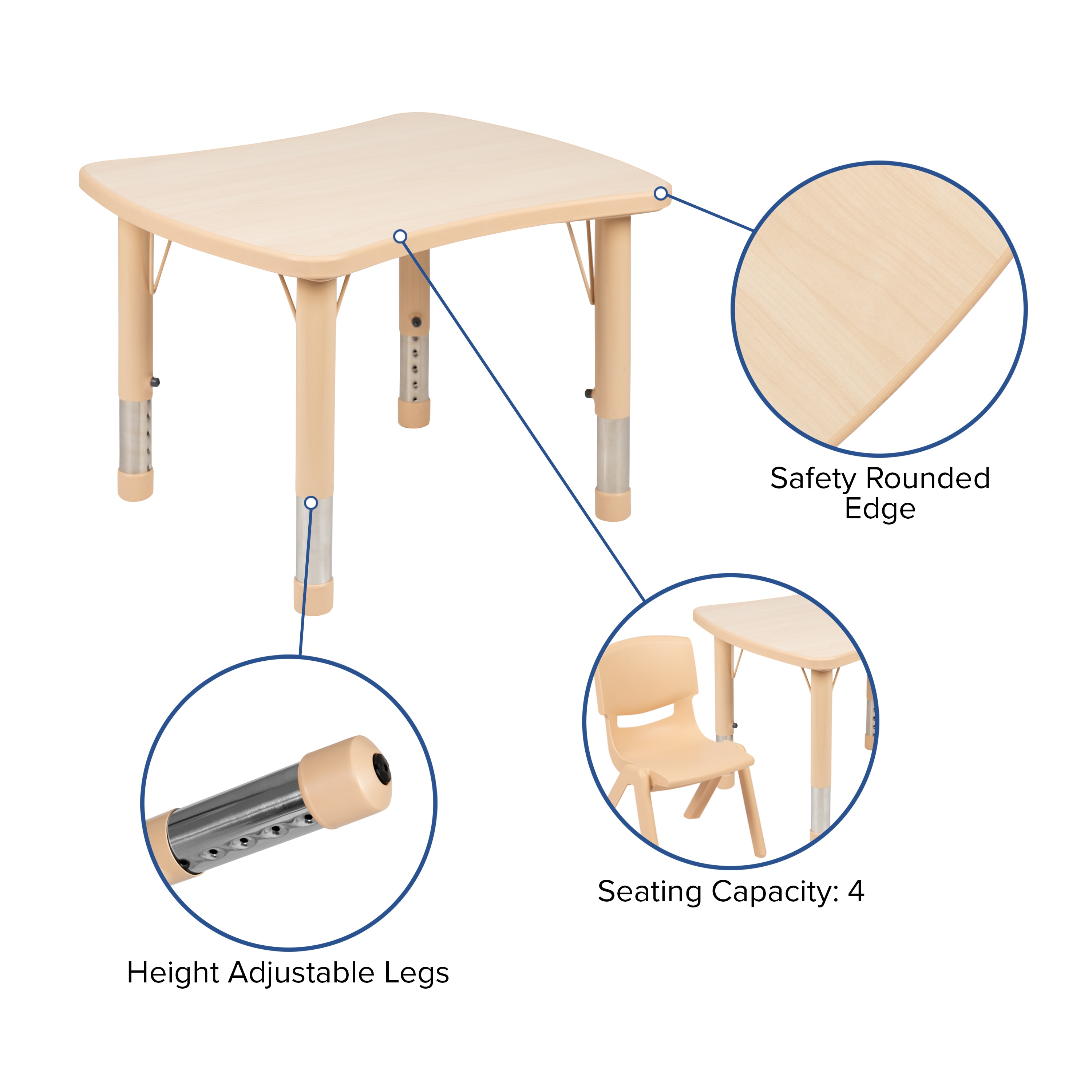 Flash Furniture 889142537113 Kids-Play-Tables - View #4