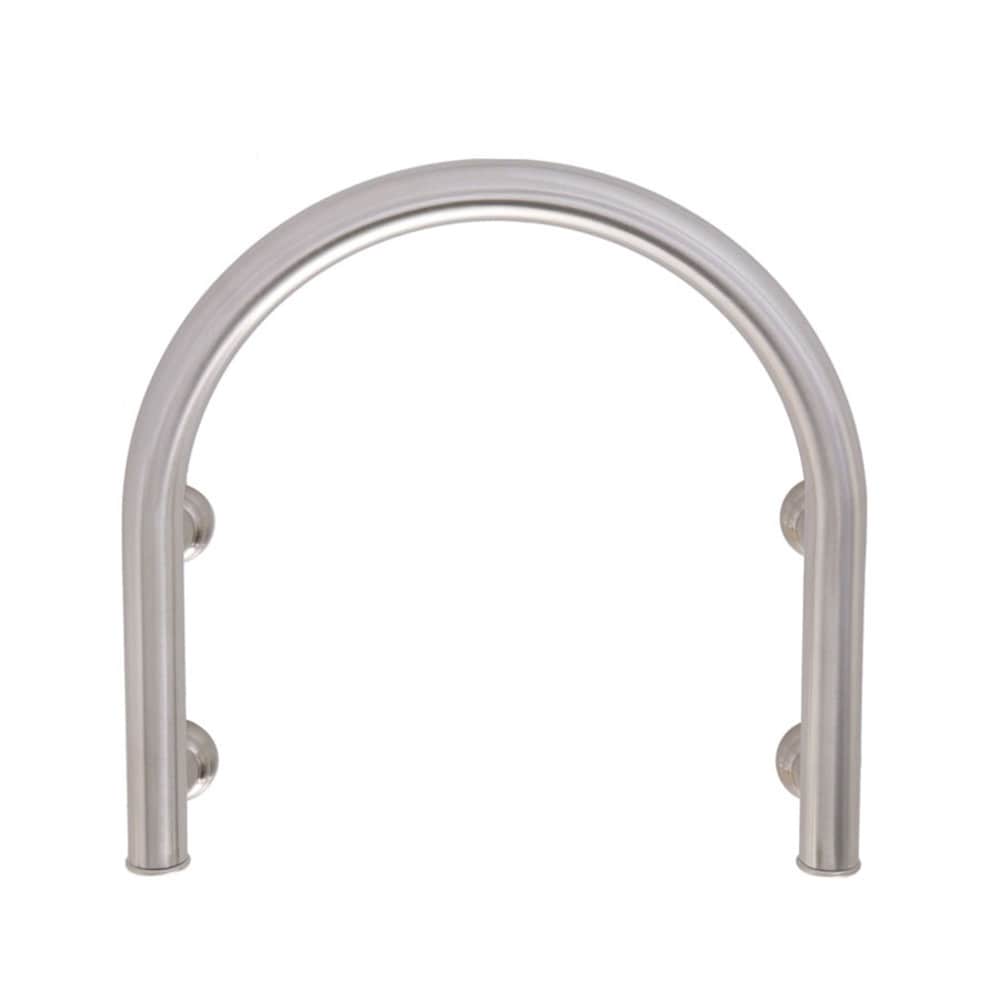 ARISTA MFA8802-UTSB-BN Multifunction grab bar 12-in Brushed nickel Wall mount ADA Compliant Grab Bar ( 250-lb Weight Capacity )