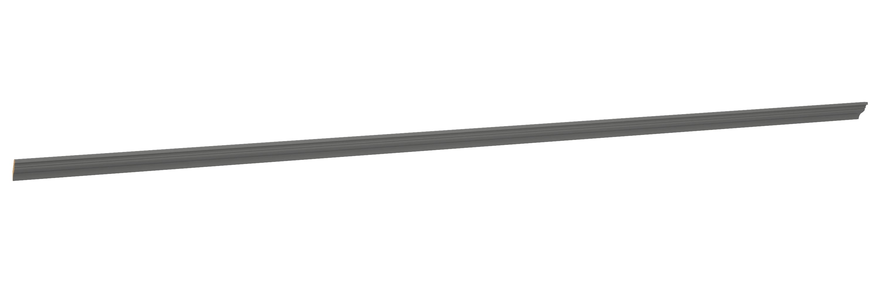 Diamond Express 313 SWLCRM8 Cabinet Crown Moulding 96-in W x 2.2-in H x 2.1-in D Moonstone Gray Painted