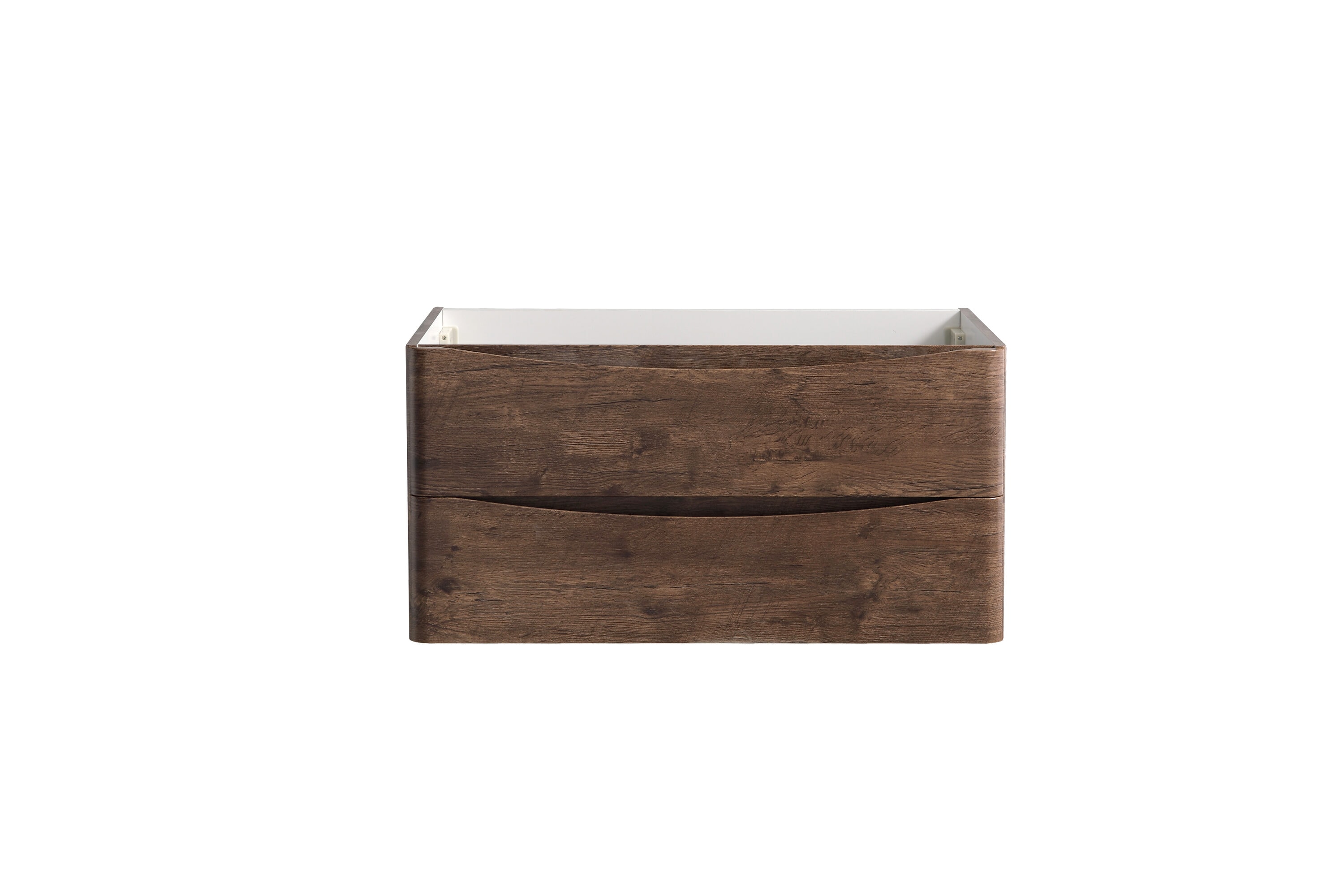 Fresca FCB9036RW Tuscany 36-in Rosewood Bathroom Vanity Base Cabinet without Top