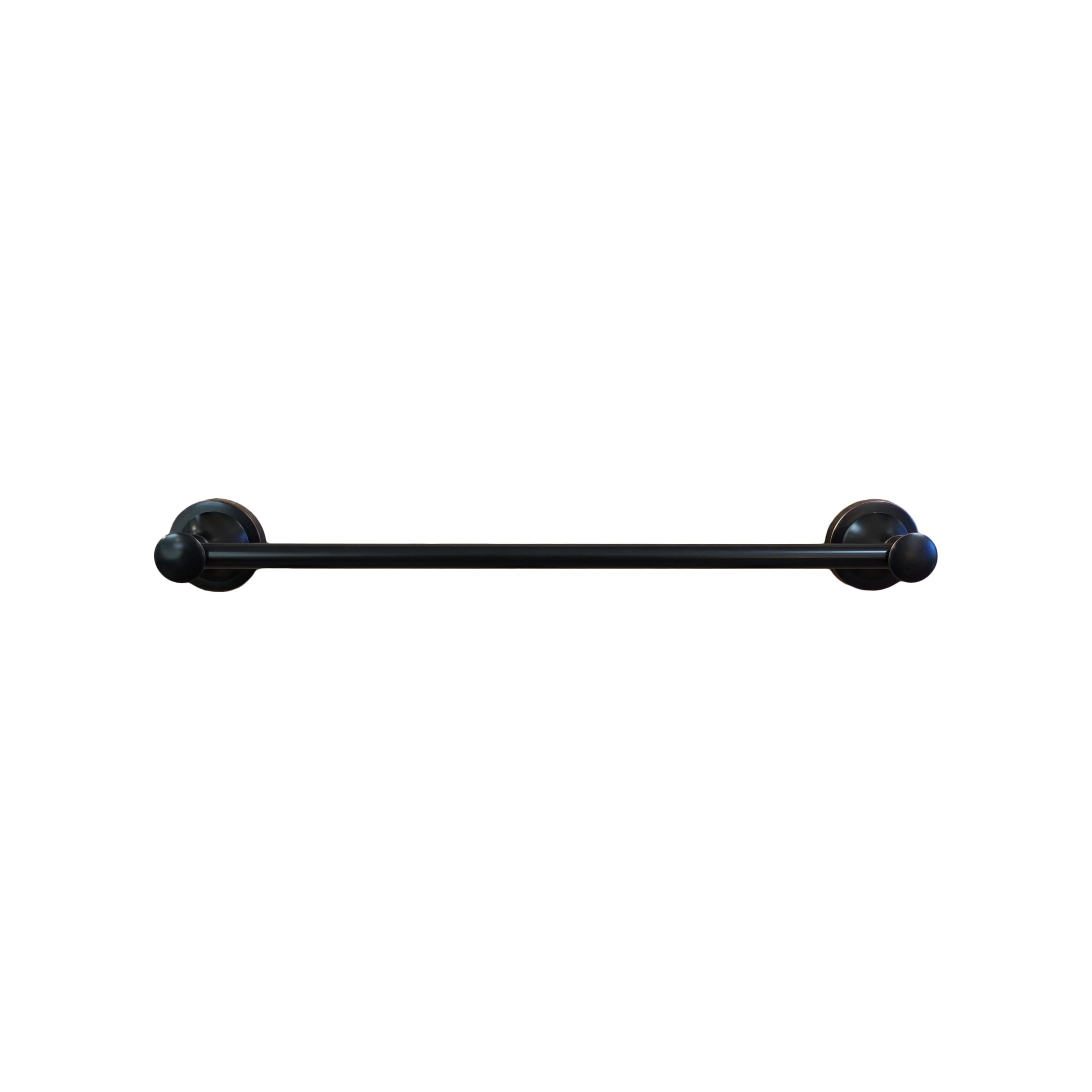 London 18-in Oil-Rubbed Bronze Wall Mount Single Towel Bar | - Dyconn Faucet BLNTB18-ORB