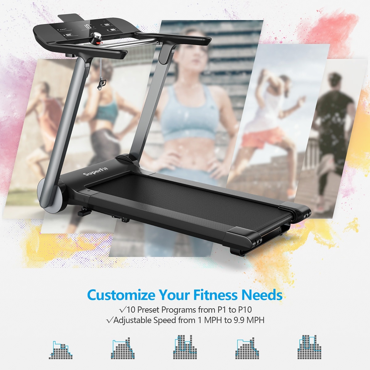 Costway CSHY000991 treadmills - View #5