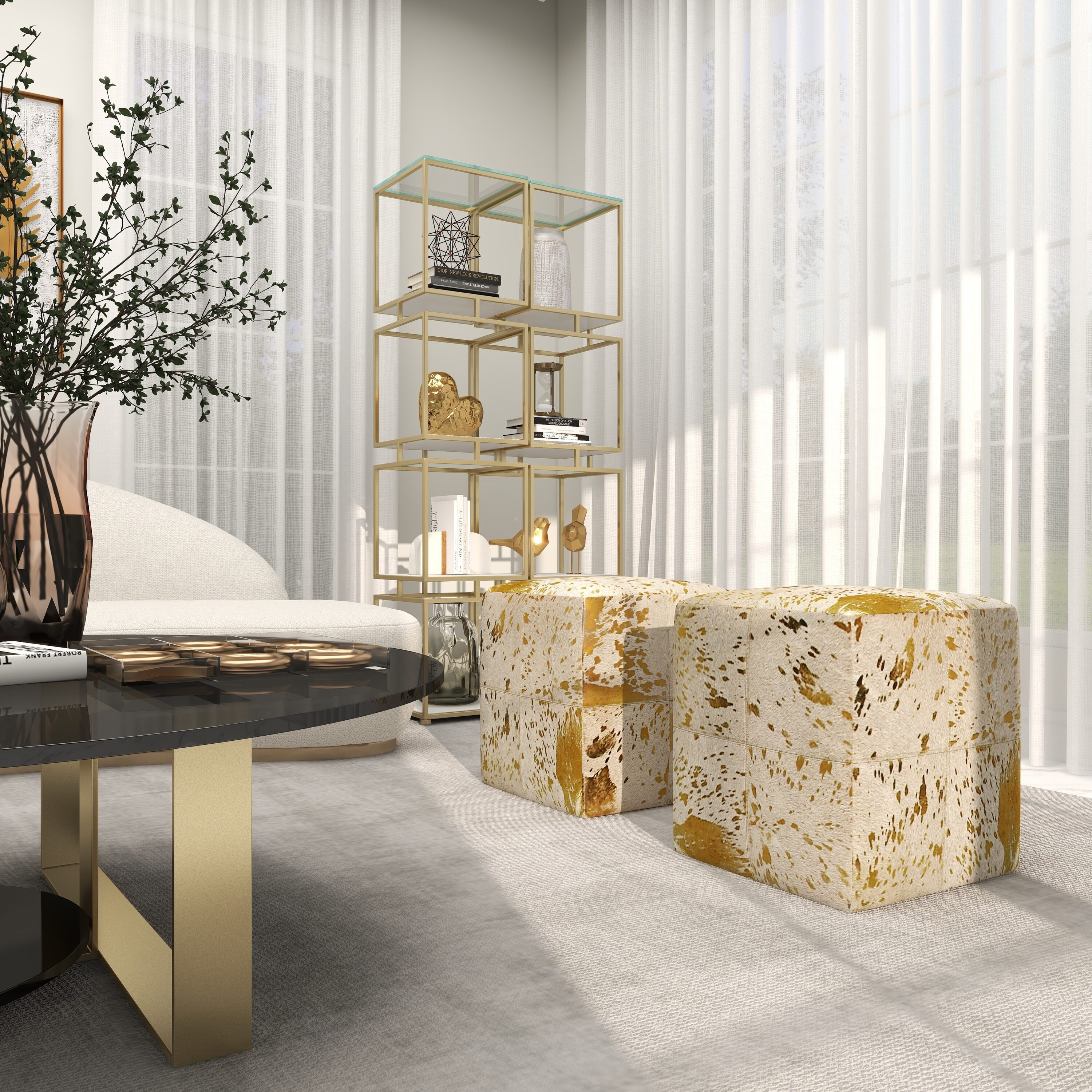 Grayson Lane 95947 Indoor-Ottomans - View #7