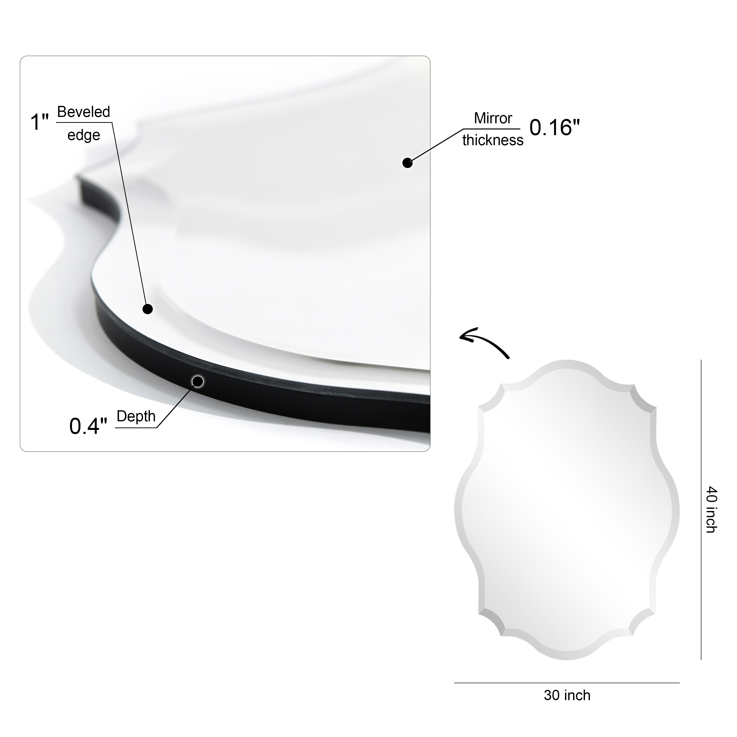 Empire Art Direct FLM-10084-3040 Decor-Mirrors - View #8