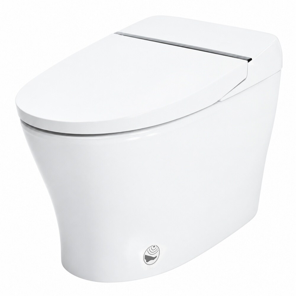 Rainlex Tankless Smart Bidet Toilet with Self-Cleaning Nozzle Dual ...