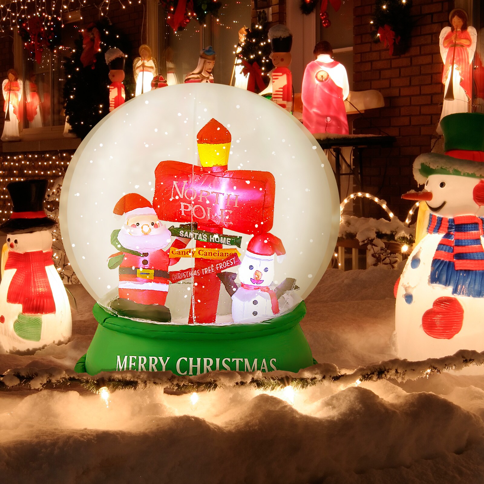 WELLFOR HYG23891US Christmas-Inflatables - View #8