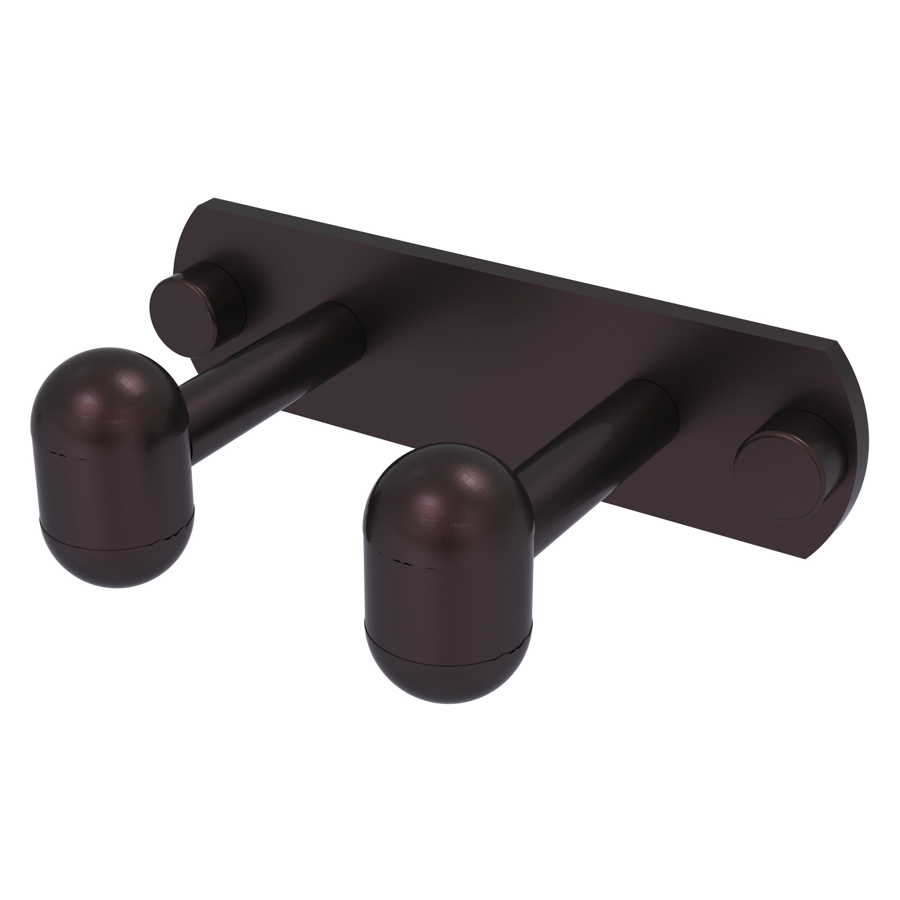 Allied Brass TA-20-2-ABZ Tango Antique Bronze Double -Hook Wall mount Towel Hook