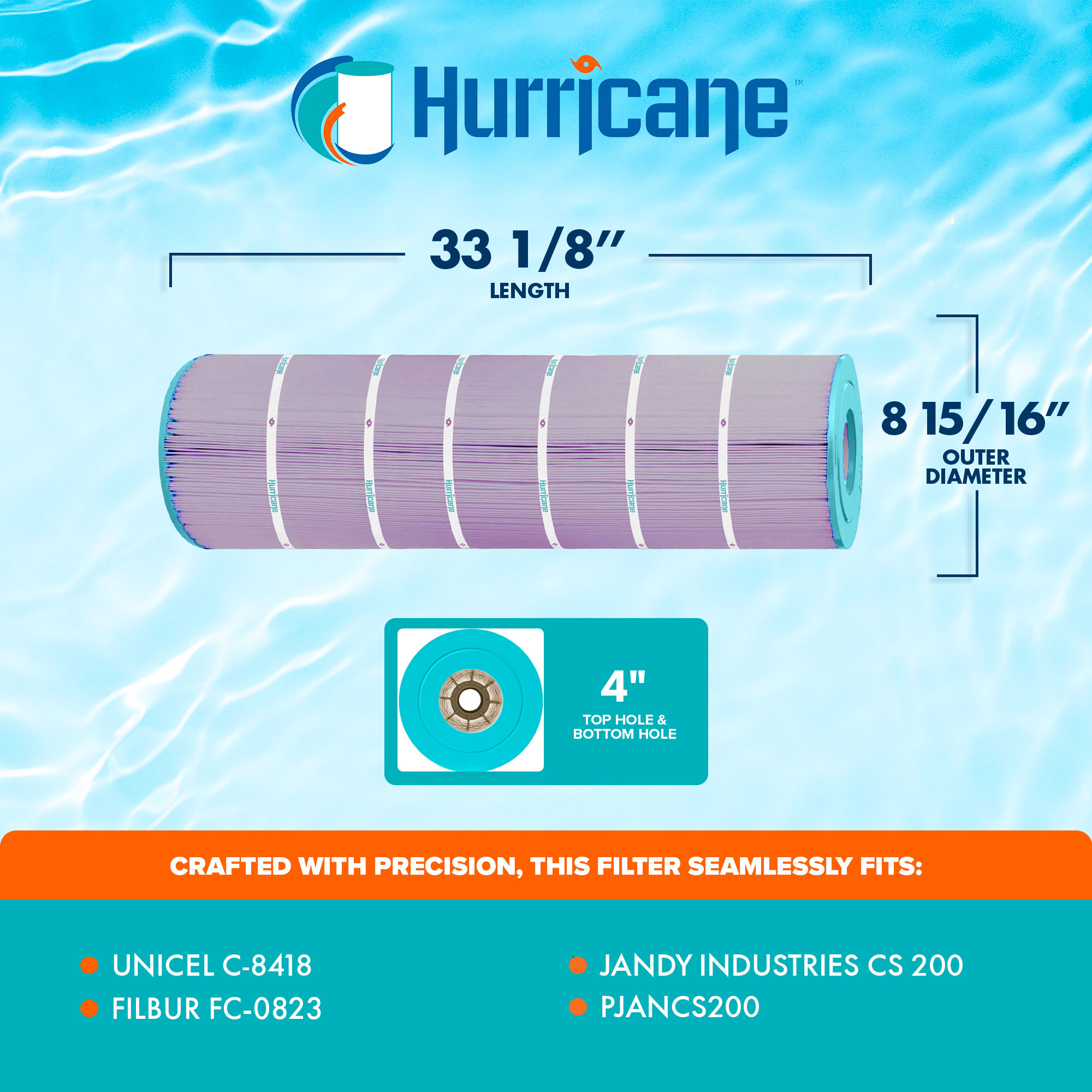 Hurricane HF8418-01P Pool-Filter-Systems - View #2