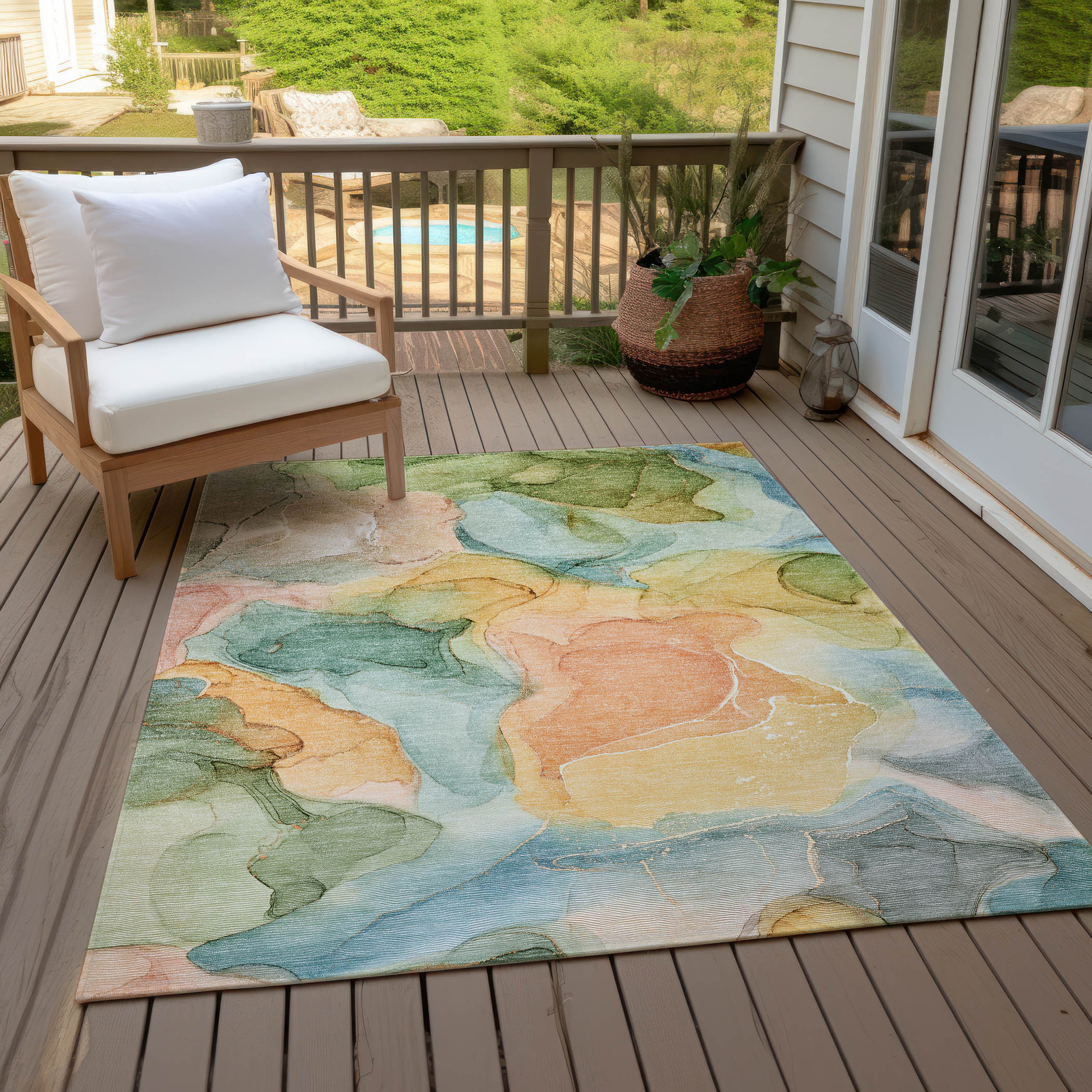 Addison Rugs ACN504BU10X14 rugs - View #9