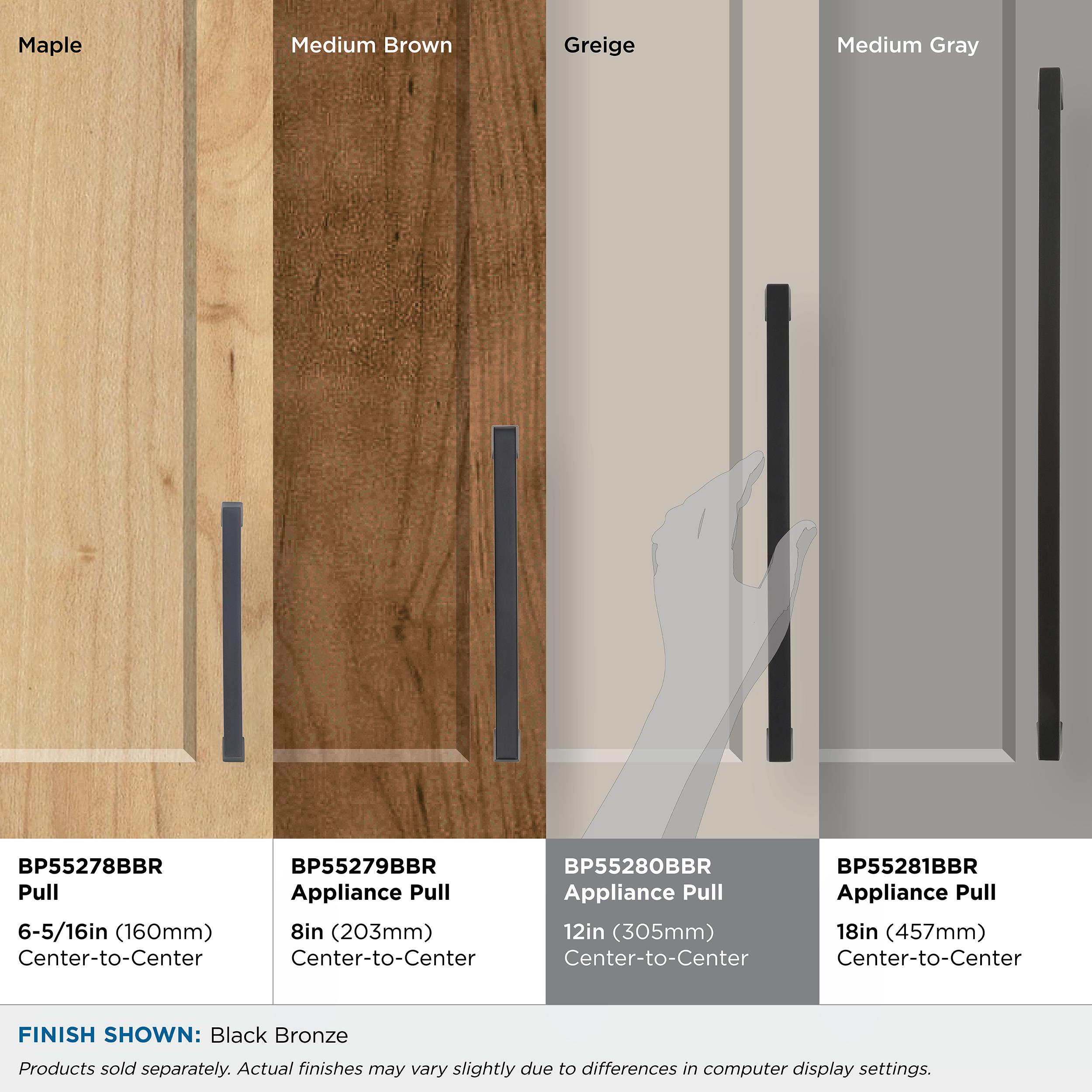 Amerock BP55280BBR Cabinet-Pulls - View #5