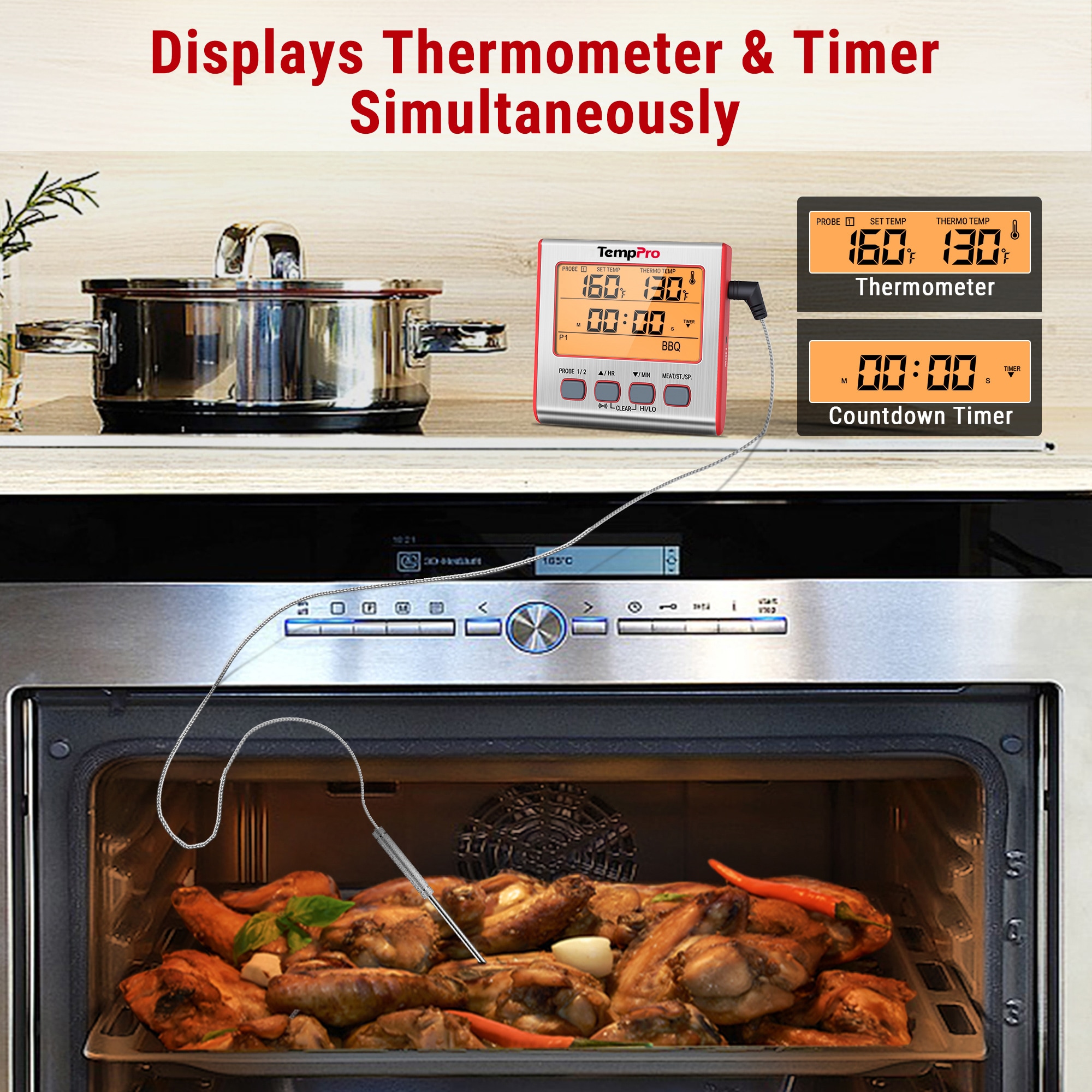 ThermoPro TP17W Meat-Thermometers - View #3