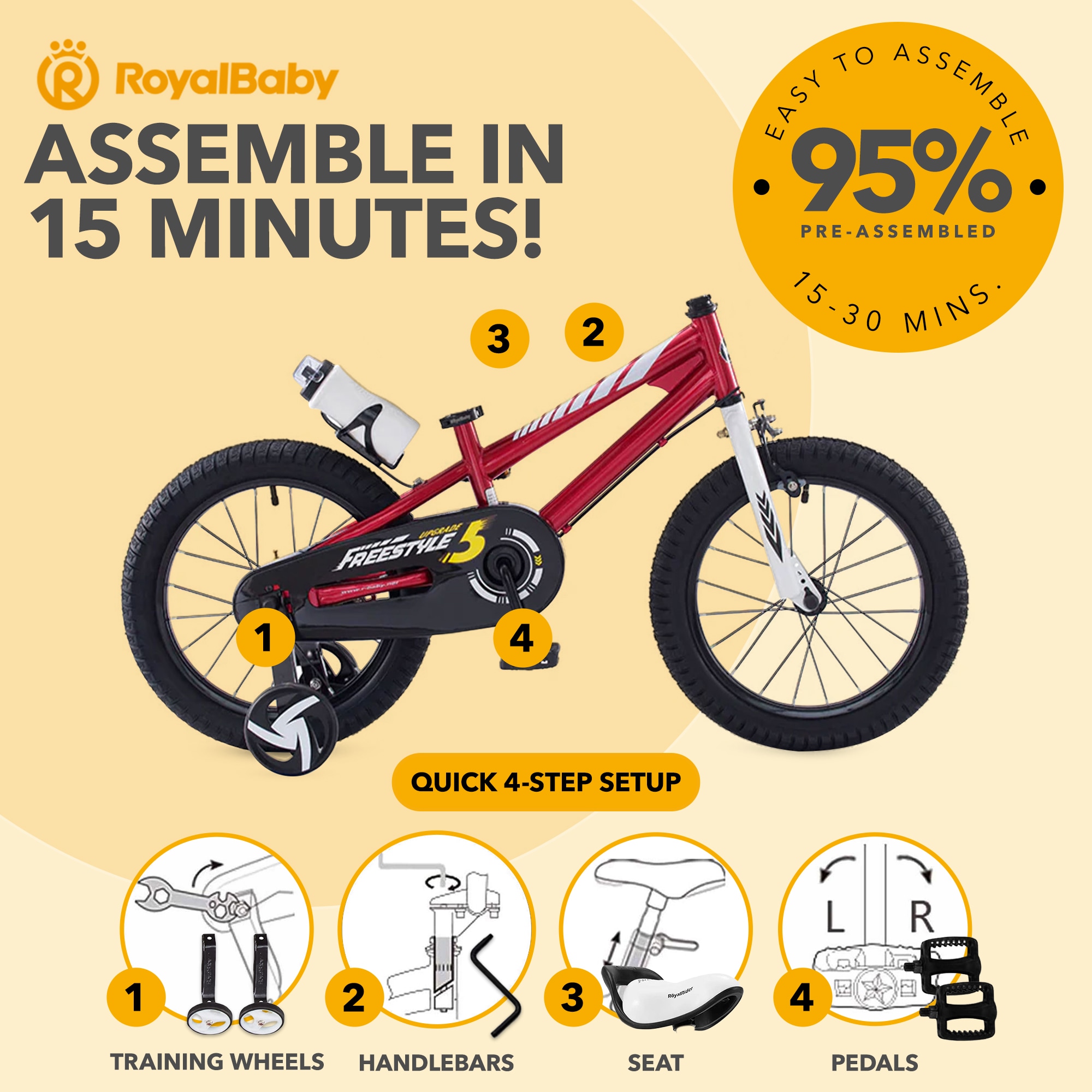 Royal Baby 388146 bikes - View #4