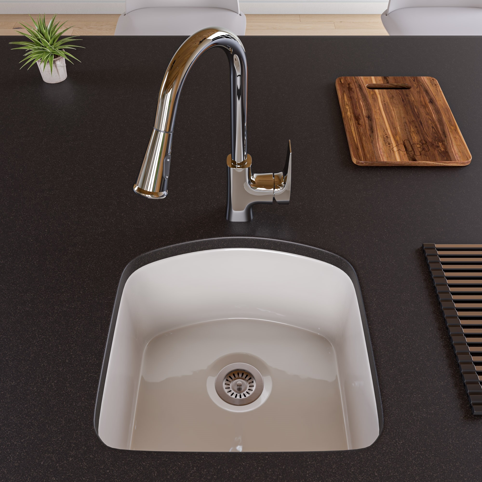 ALFI ABKF3889-PC Kitchen-Faucets - View #3