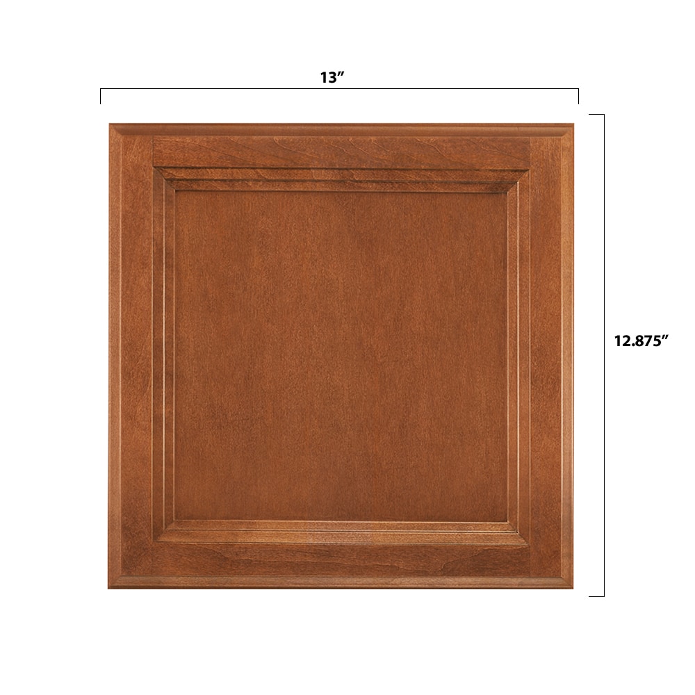 Shenandoah Dominion 12 875 In W X 13 In H Cognac Stained Maple Kitchen   62744153 