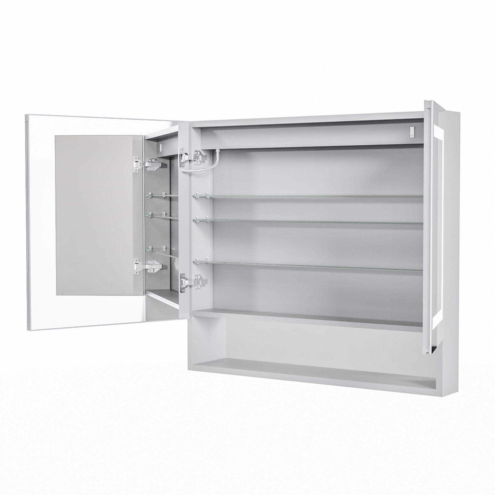 AAZJ V5 Bathroom Medcine 36in x 32in Lighted LED Fog Free