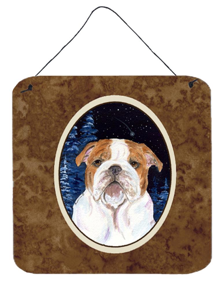 Caroline's Treasures SS8447DS66 6-in H x 6-in W Animals Metal Print