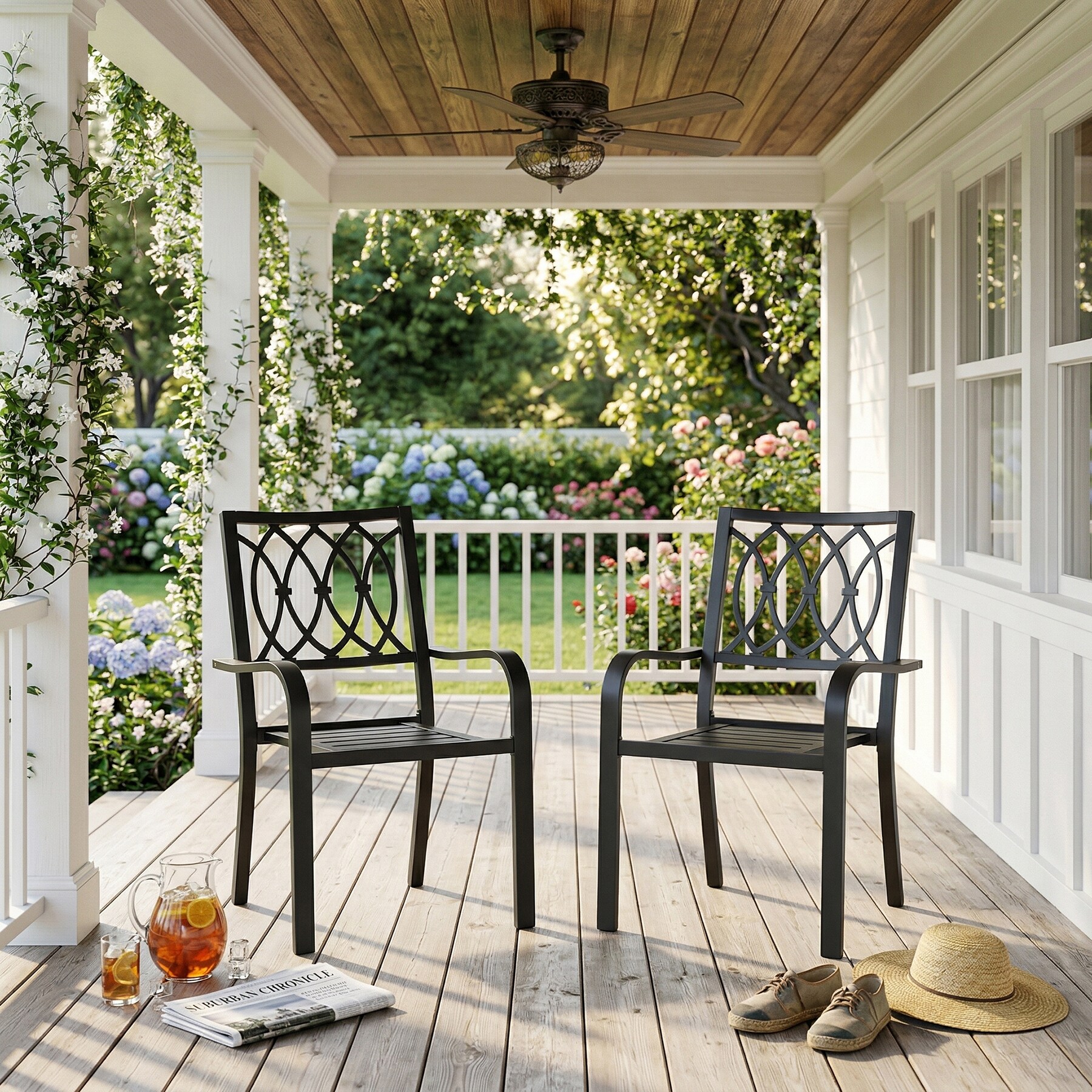 SINOFURN SYG1100013GY Patio-Chairs - View #2