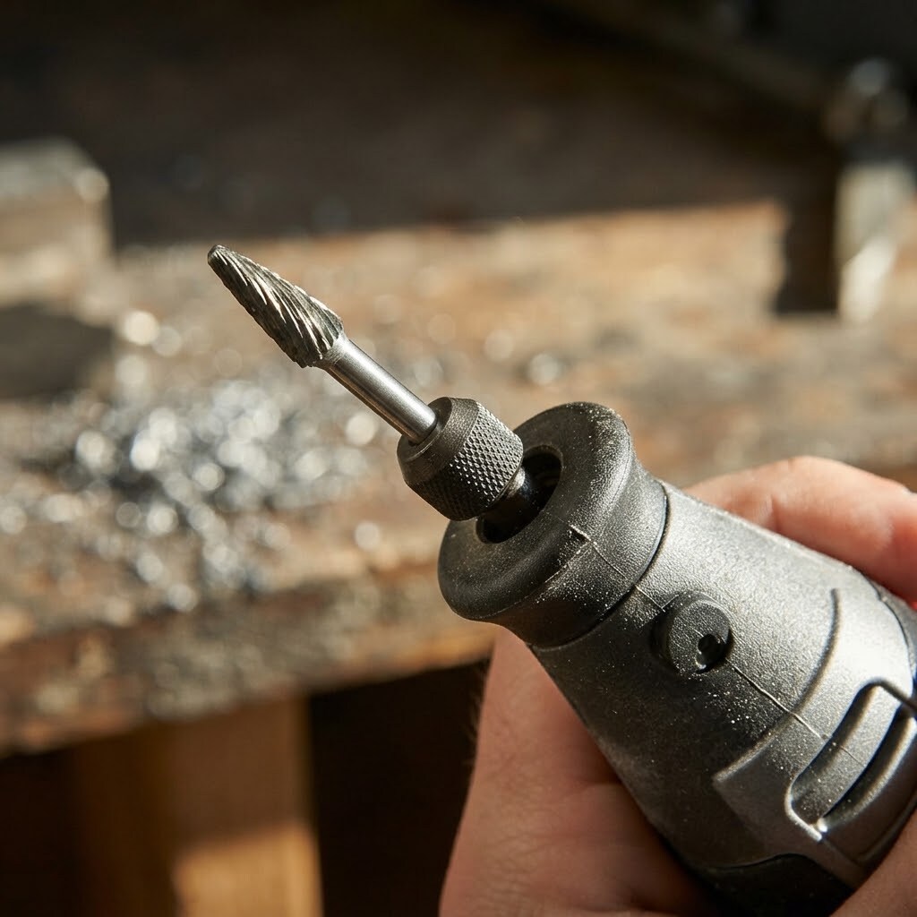 Forney 60124 Tungsten Carbide Tree Radius Burr 1/4-Inch Diameter 1/4 ...