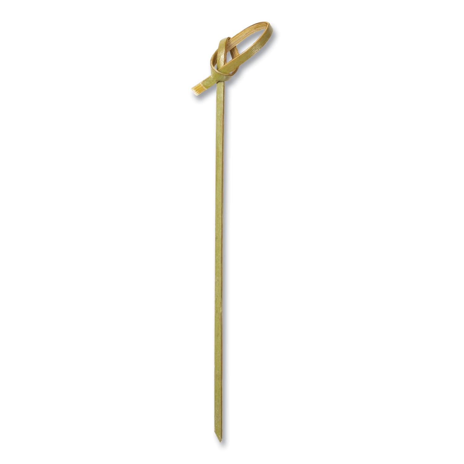 AmerCareRoyal Knotted Bamboo Pick Paper 4 in Natural 100/Pack 10 Packs/Carton #R803
