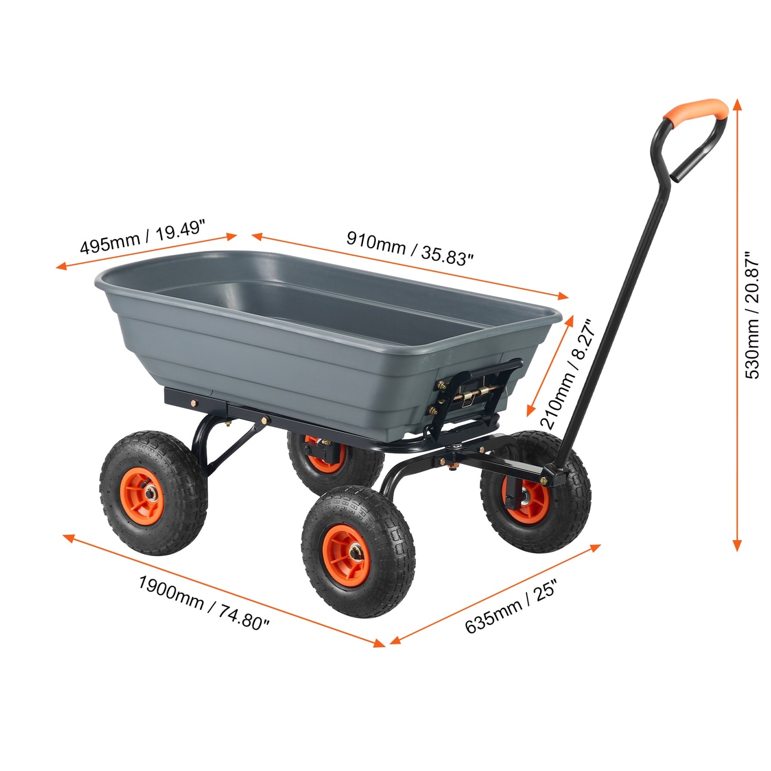 Boyel Living BL-VV-47006 Yard-Carts - View #4