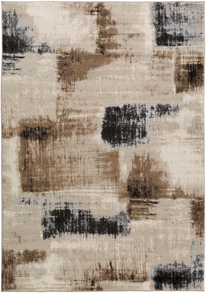 Surya NVA3020-5276 Nova 5 x 8 Tan Indoor Abstract Industrial Area Rug