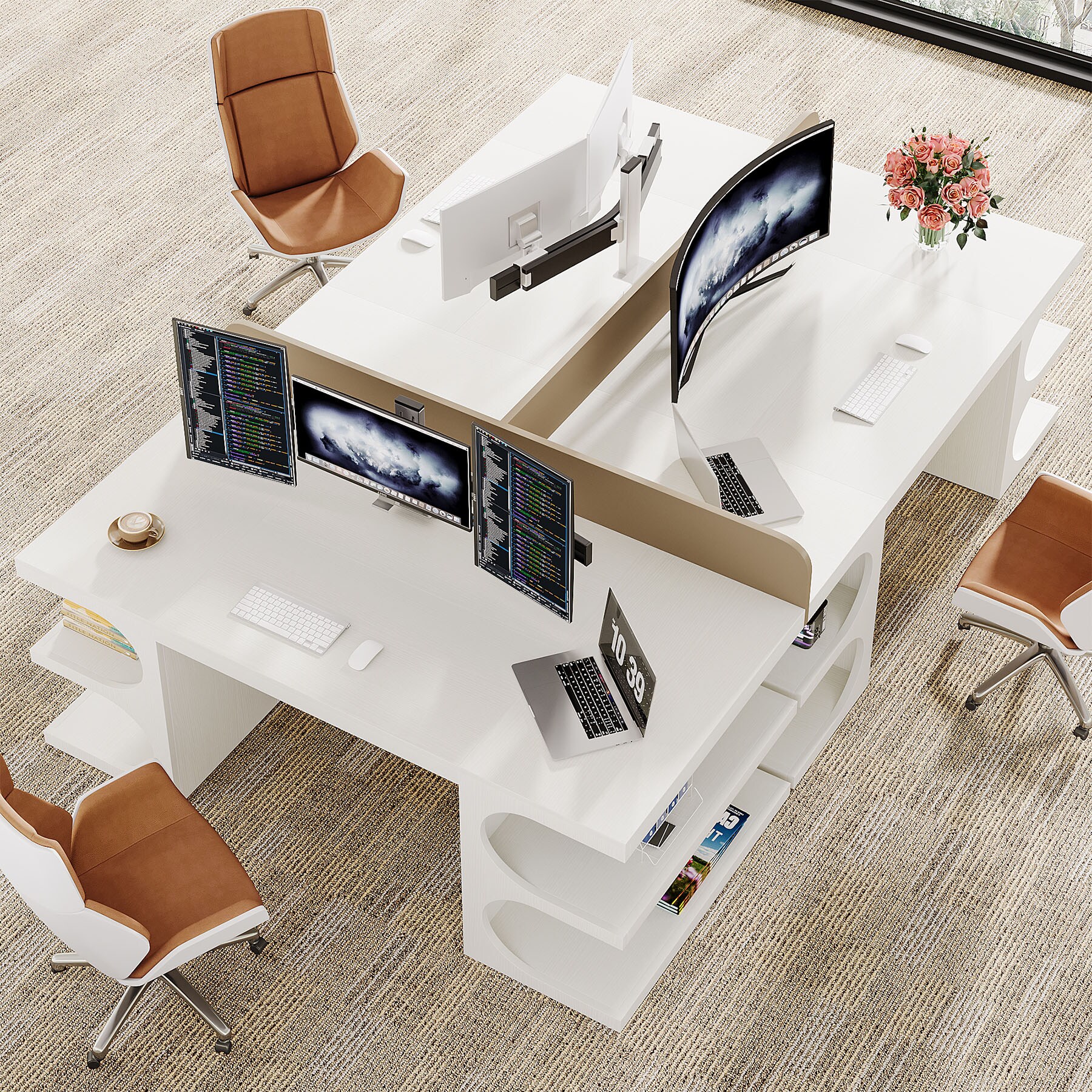Fnova LWTJ-RY0091 Office-Tables - View #10