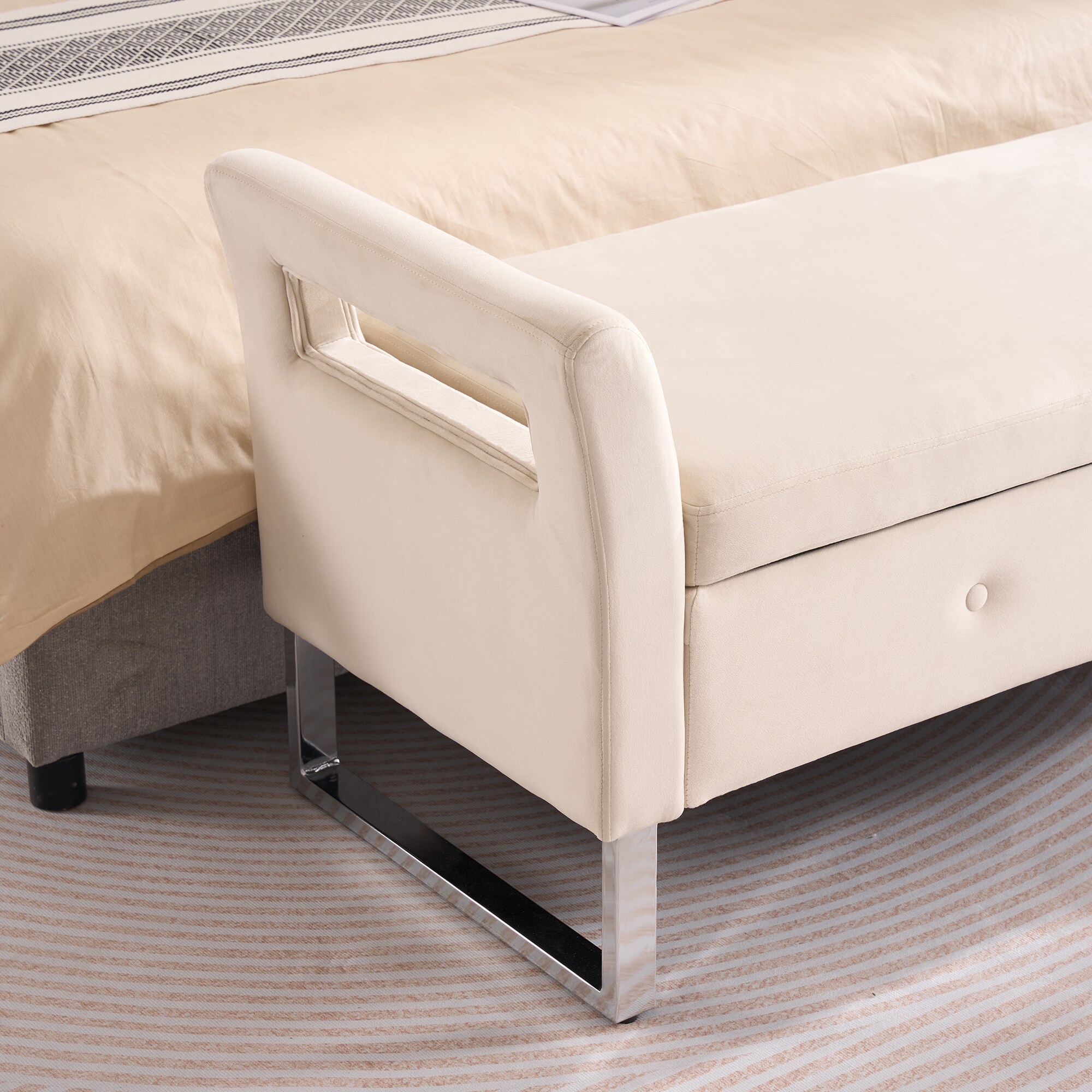Aortzio HM-S4015-BEIGE bench - View #9