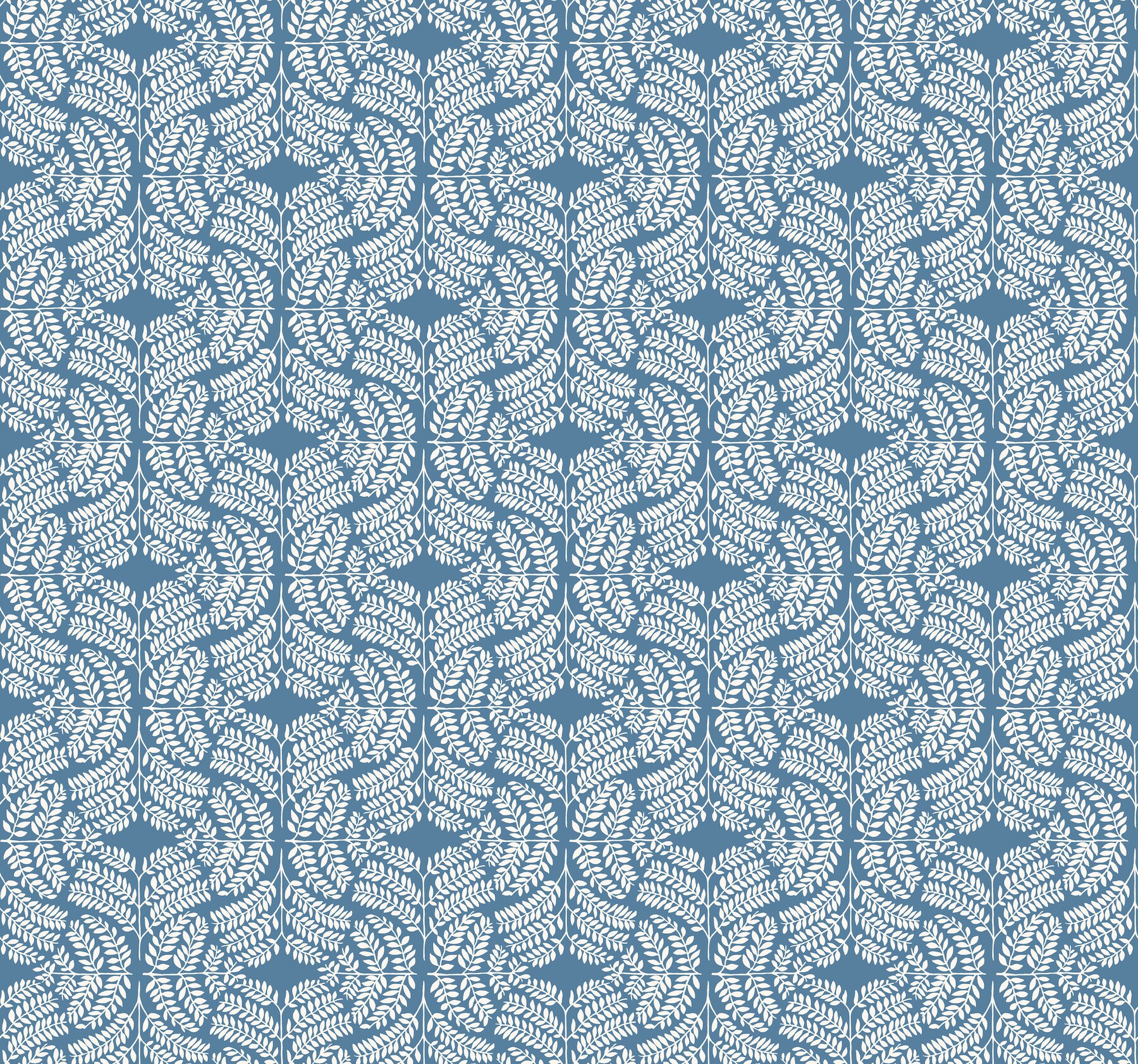 York Wallcoverings TL1942 Handpainted Traditionals 60.8-Sq. Feet Blue Non-woven Ivy/Vines Prepasted Water Activated Paste Wallpaper