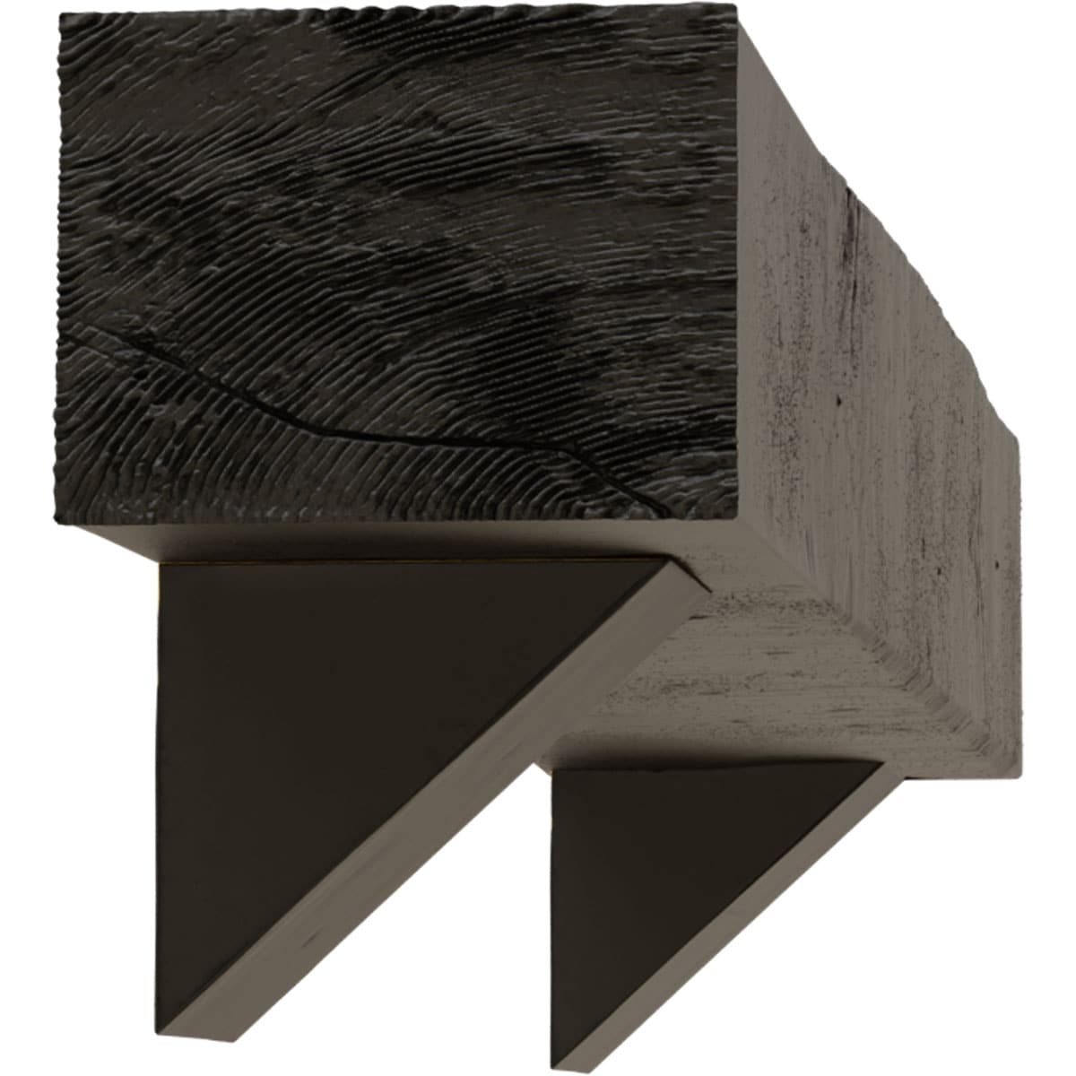 Ekena Millwork MANUKP04X06X48BKBC Mantel-Shelves - View #4