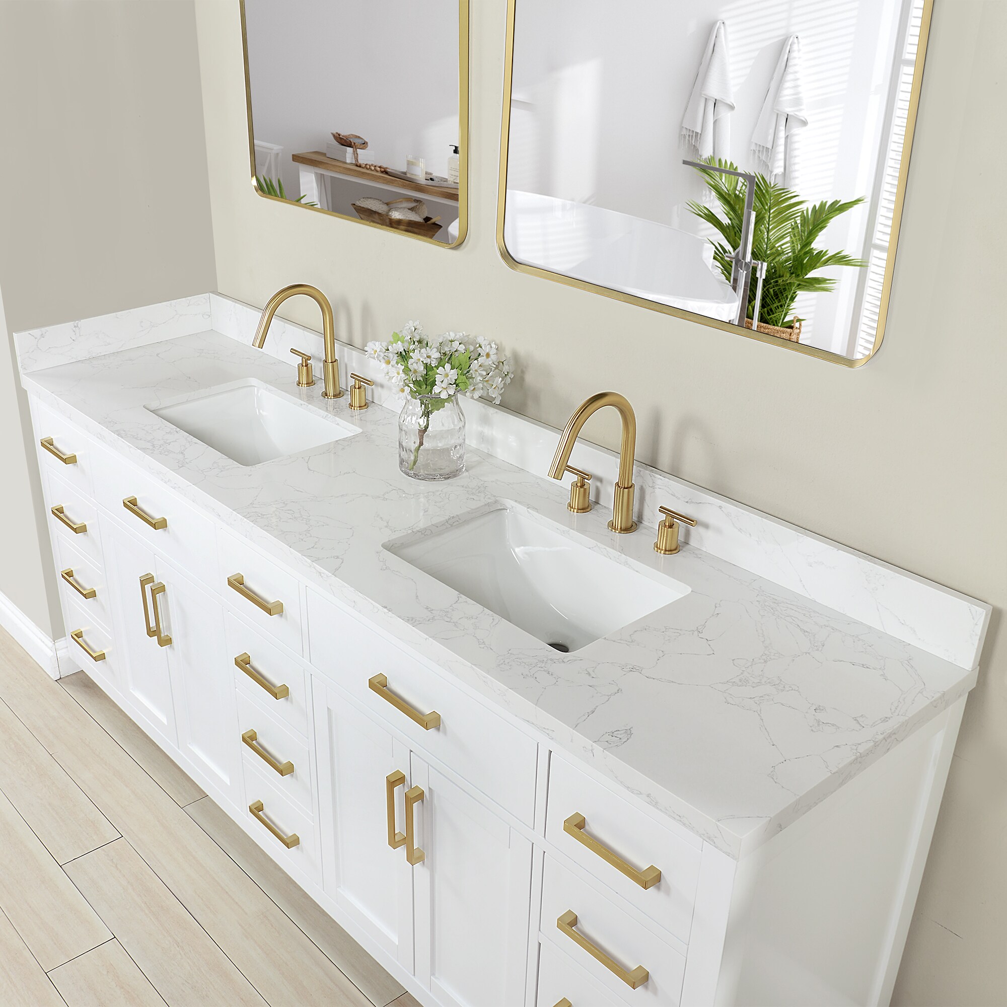 Altair 557084-WH-GW-NM Bath-Vanity-Combo - View #4