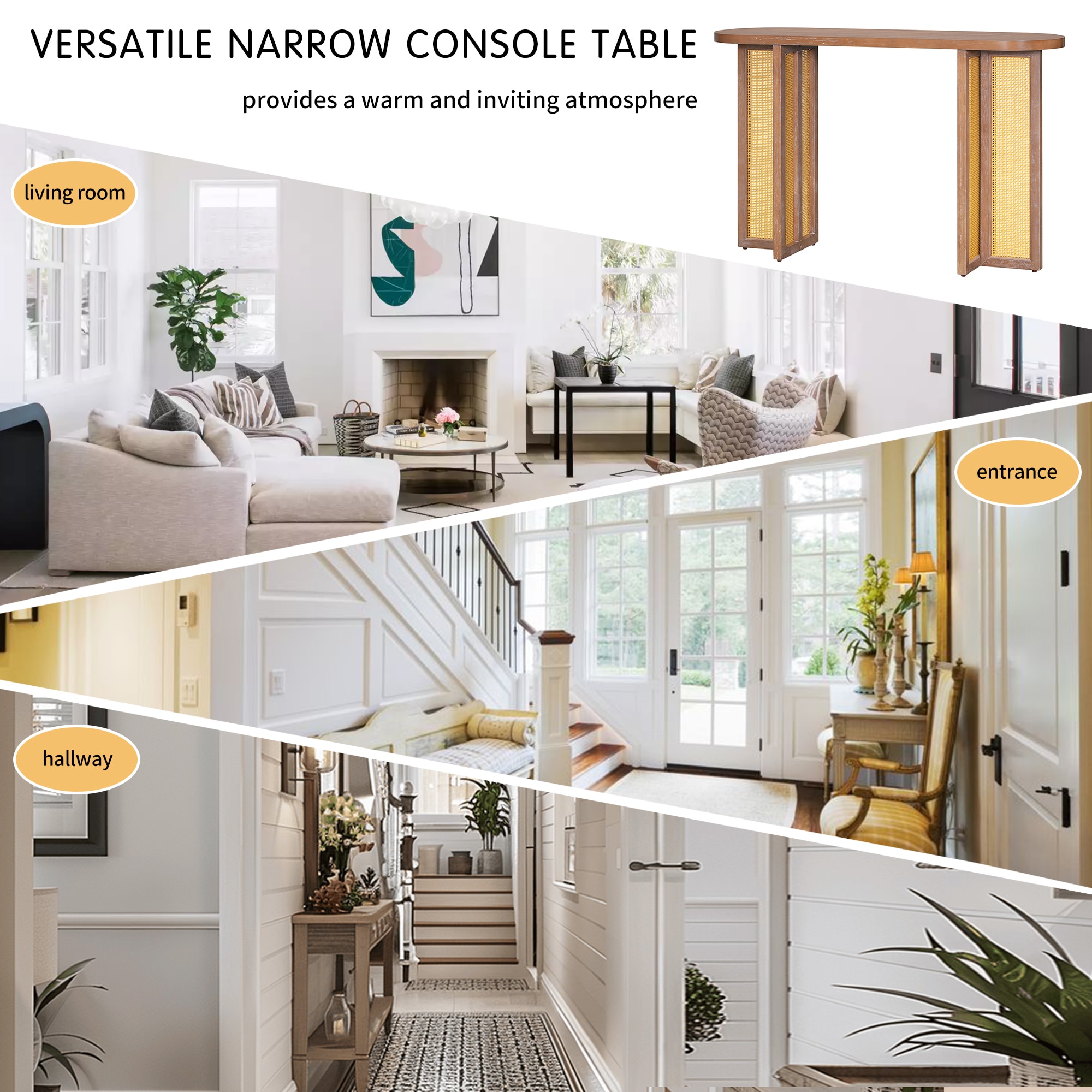 ModernLuxe N715P245743D Console-Sofa-Tables - View #7