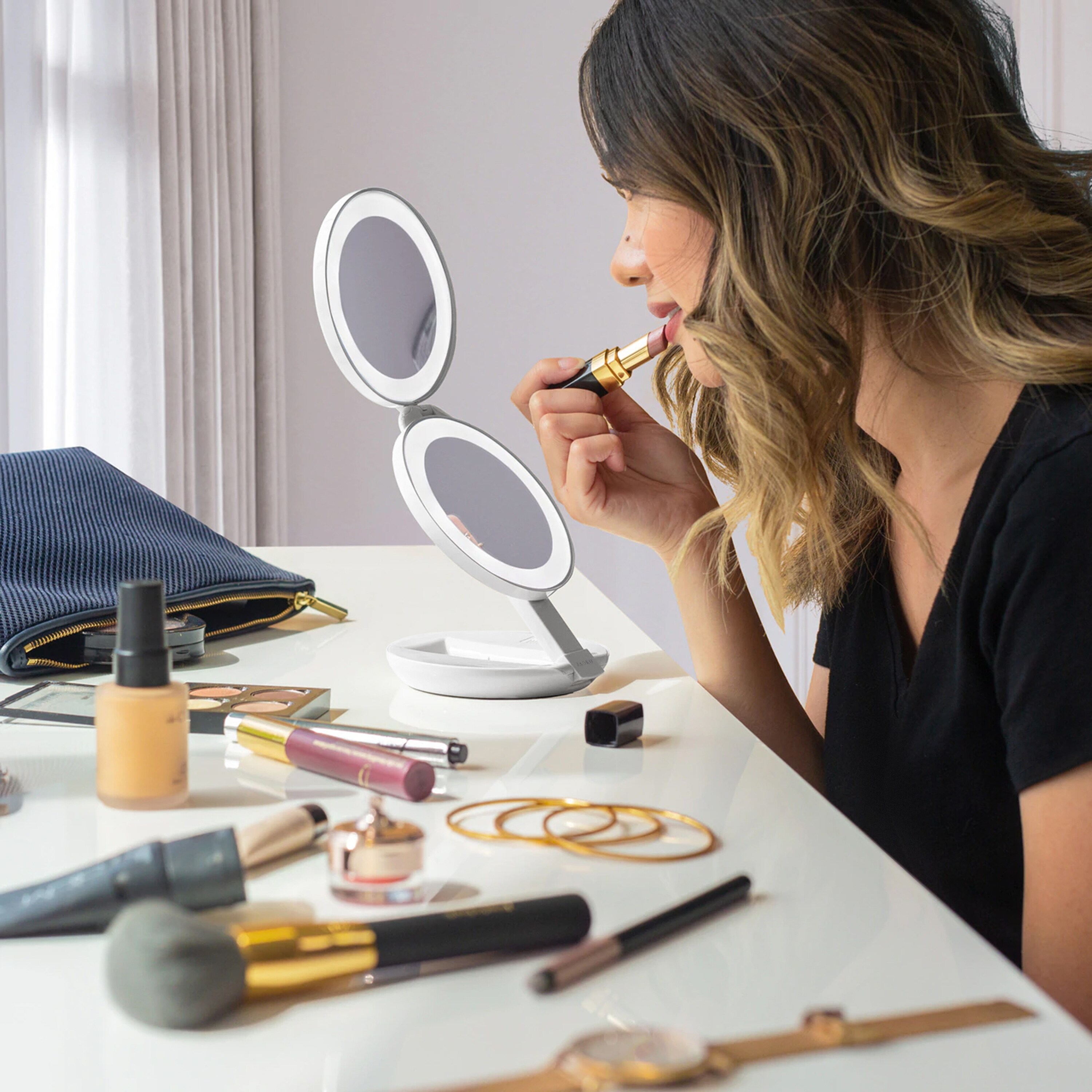 Zadro LEDT01WHT Makeup-Mirrors - View #2