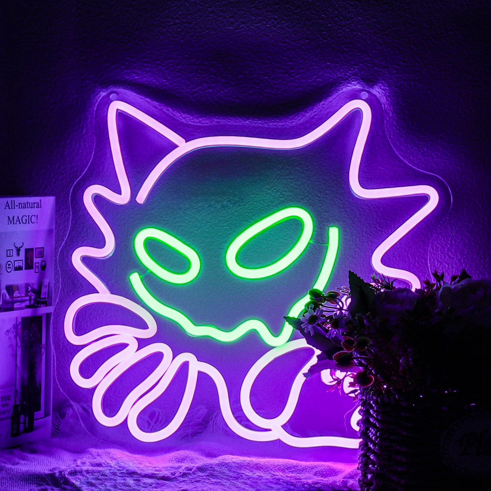 Phyfalip  Neon Sign LED Light for Wall Decor Bedroom Man Cave Gaming Room Party Club Pub Bar USB Operated durable home and