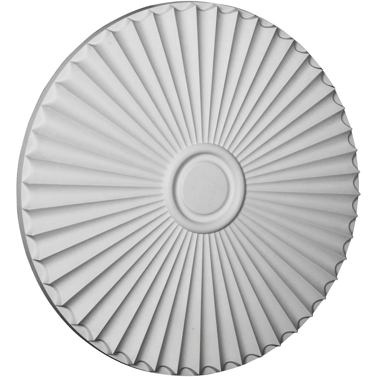 Shakuras 29.5-Inch White Urethane Ceiling Medallion