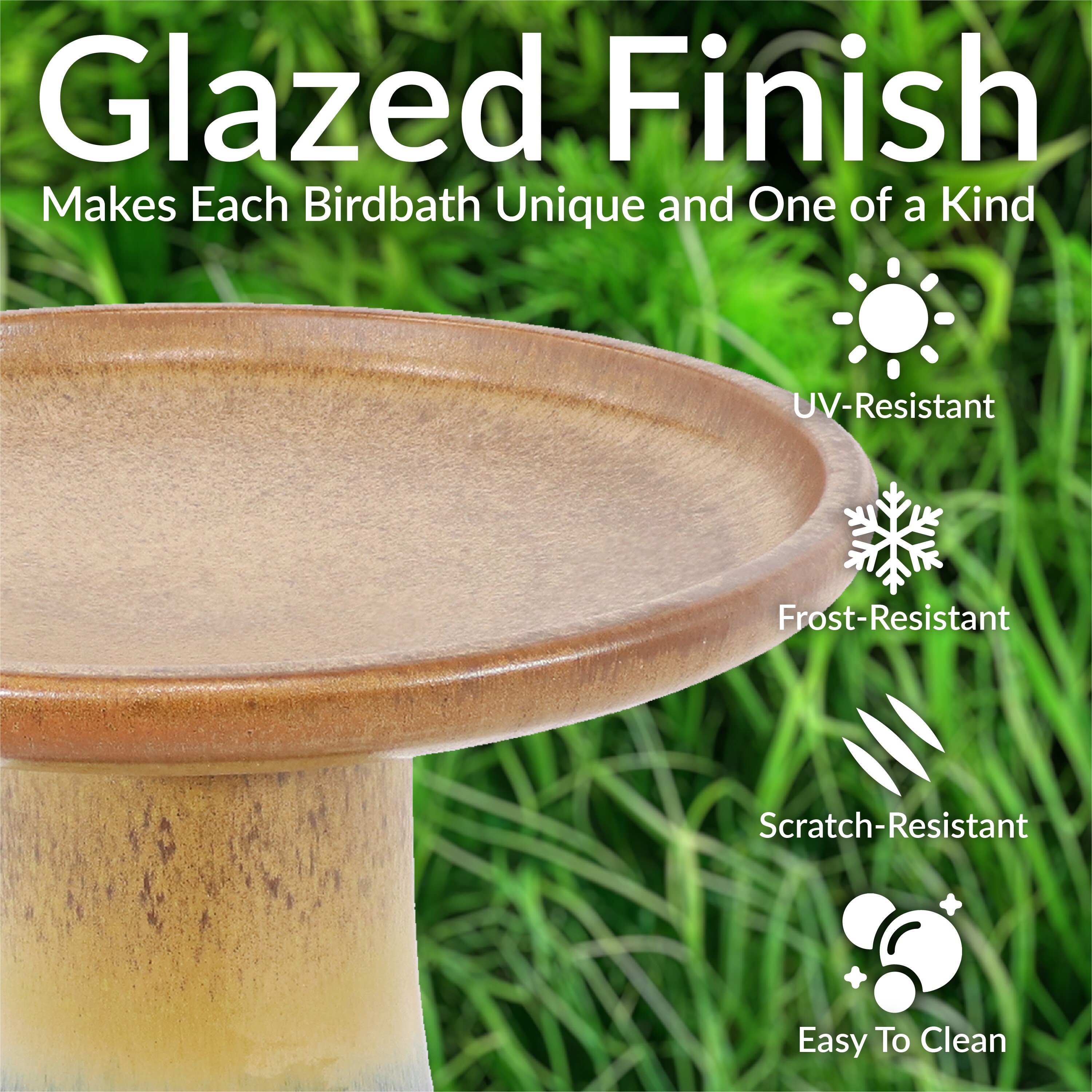 Sunnydaze Decor AP-500 birdbaths - View #9