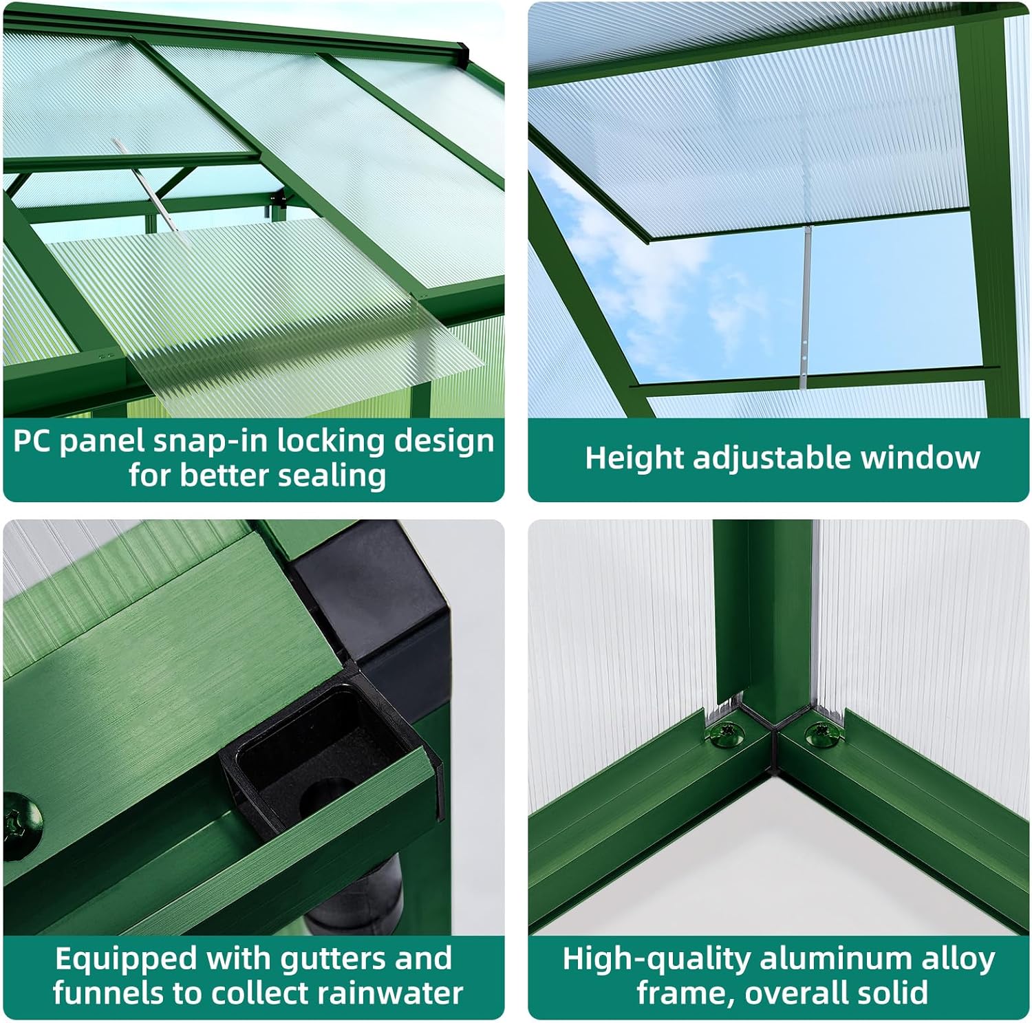 Qeetex QET-GH-WK23 greenhouses - View #5