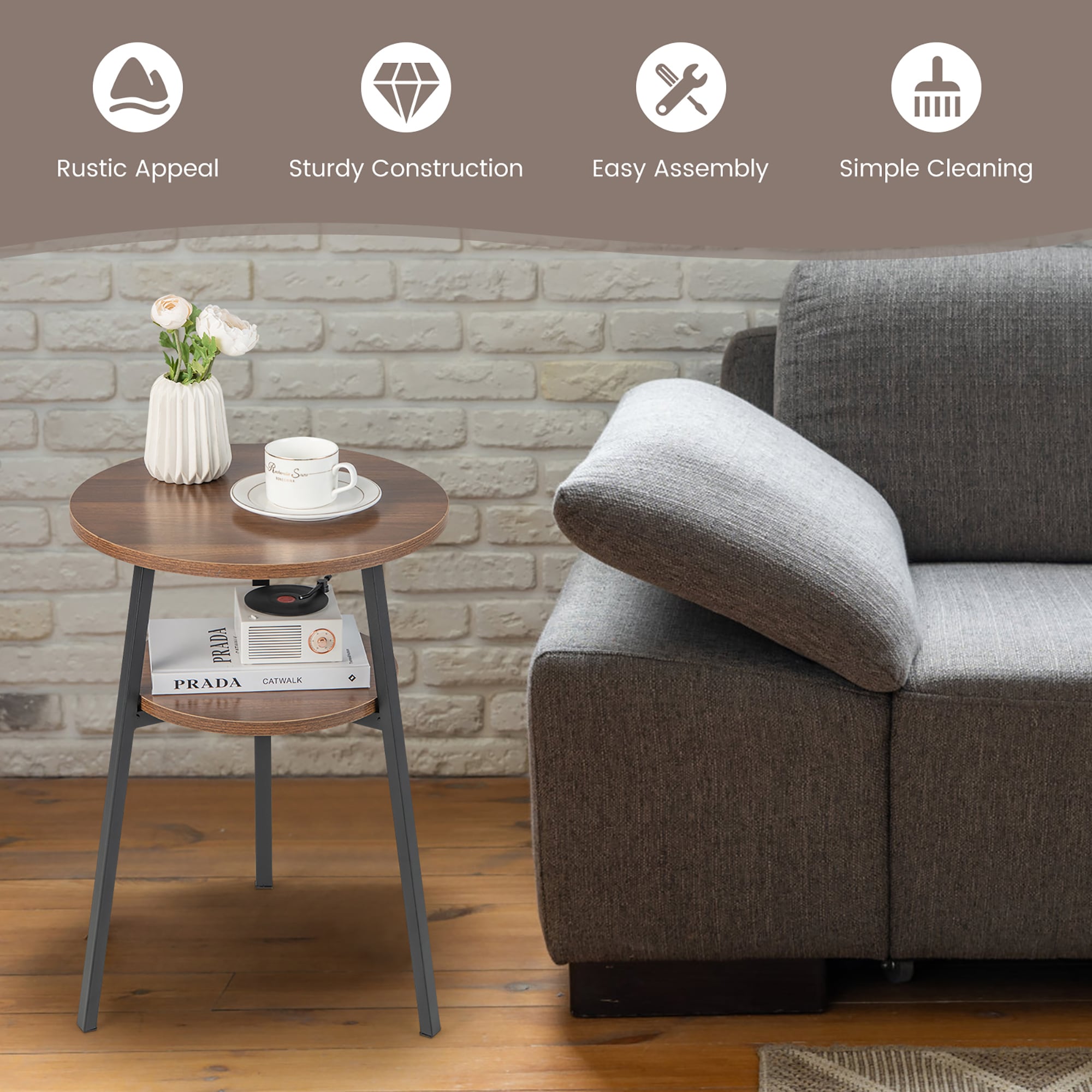 Goplus LWS00286 End-Tables - View #4